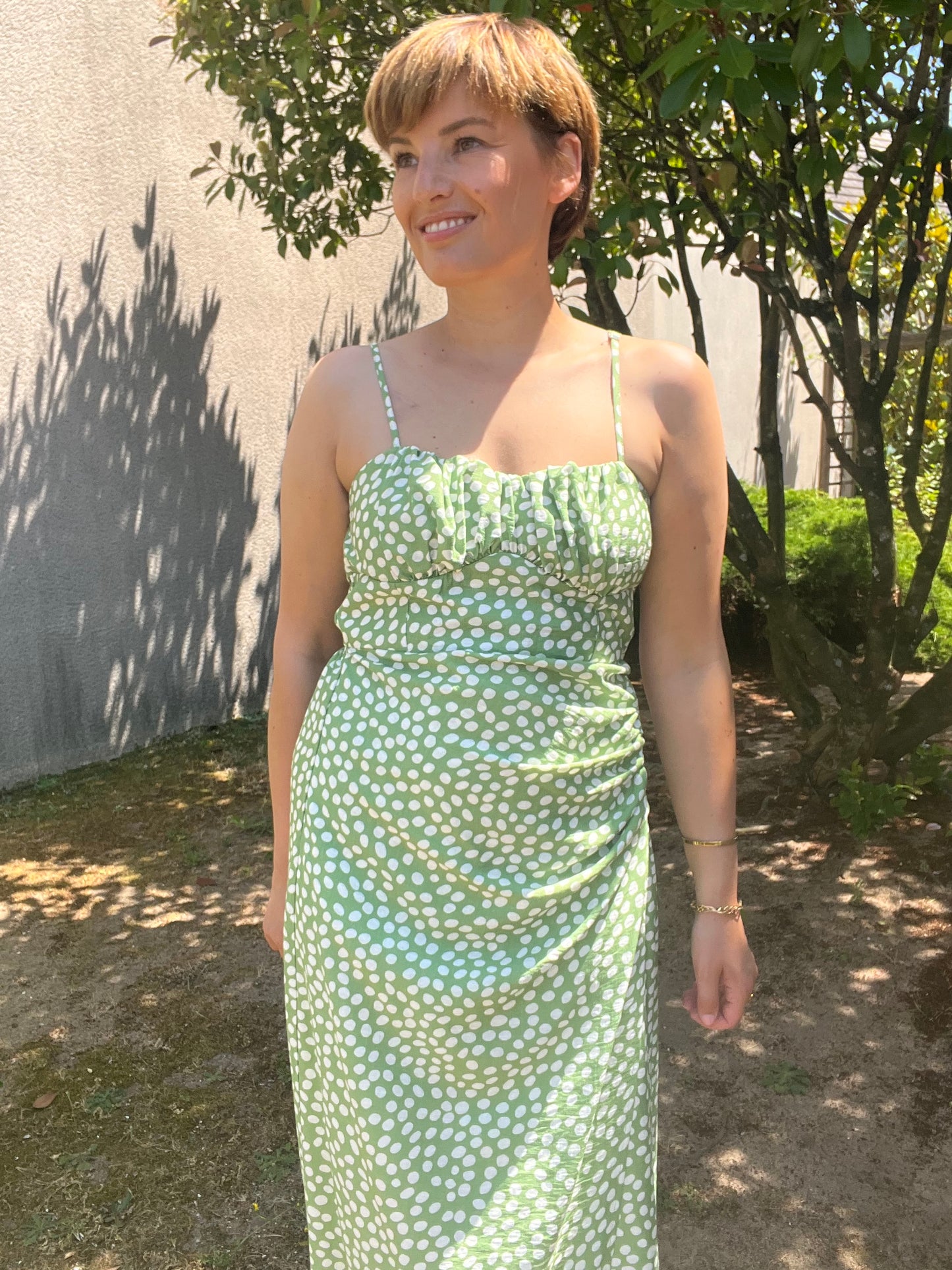 Robe Julia verte
