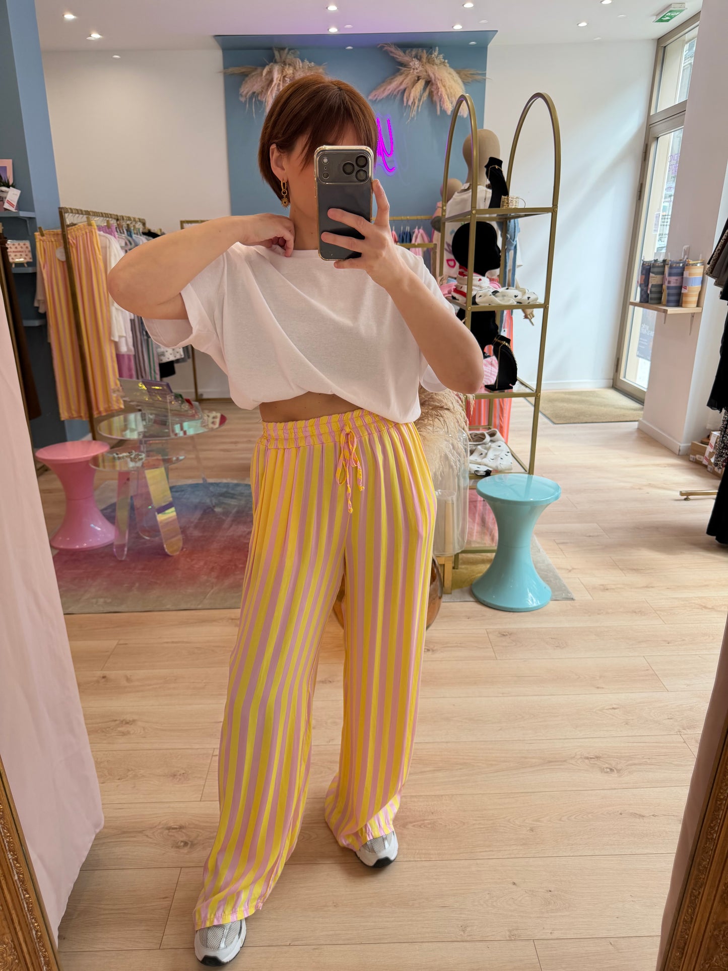 Pantalon Andy Jaune fluo