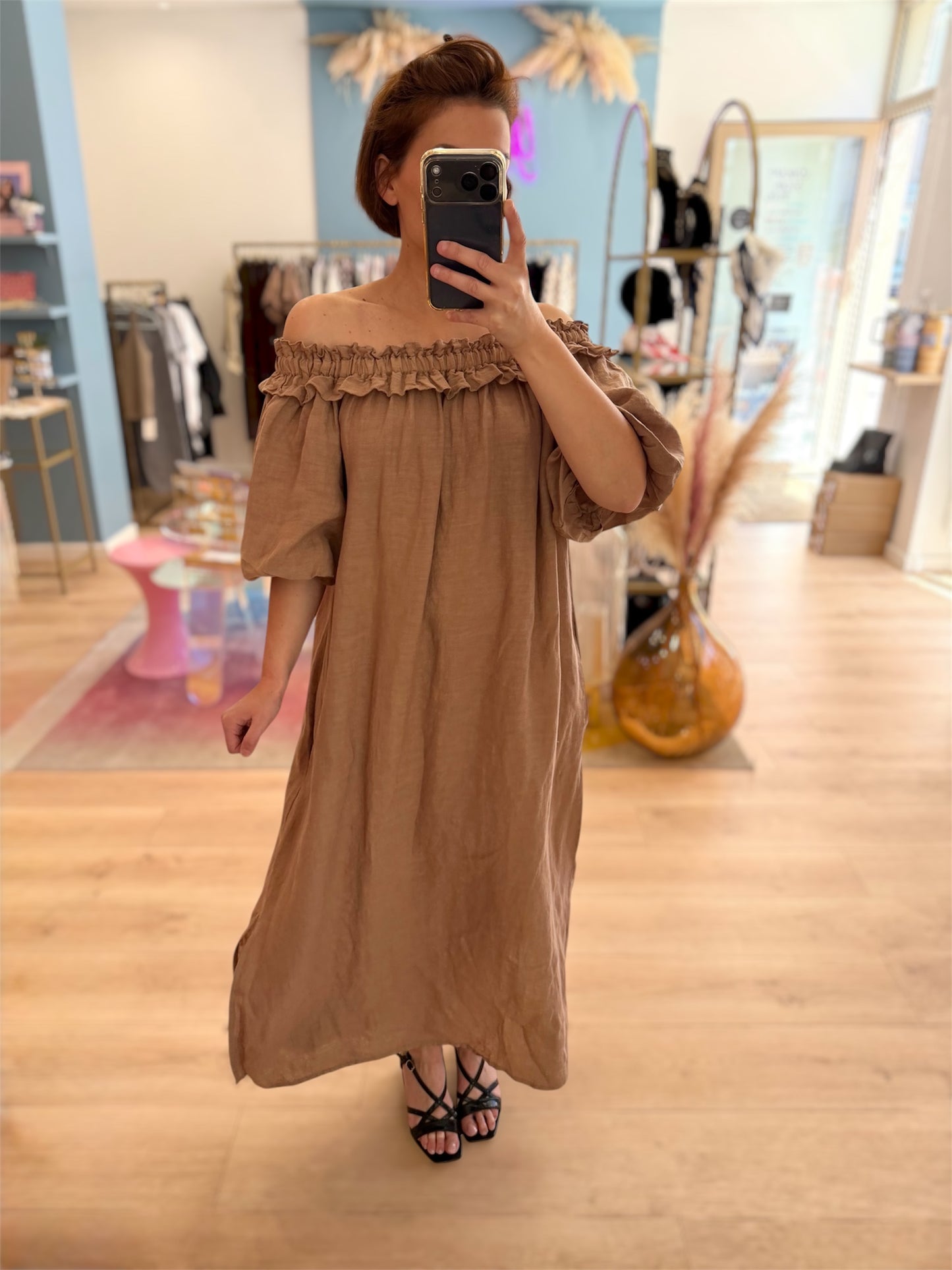 Robe Linette Camel