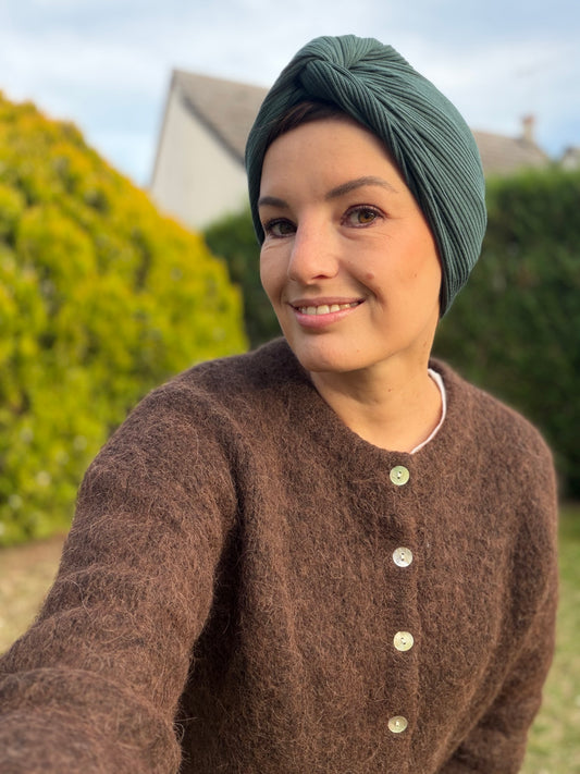 Turban Marie vert