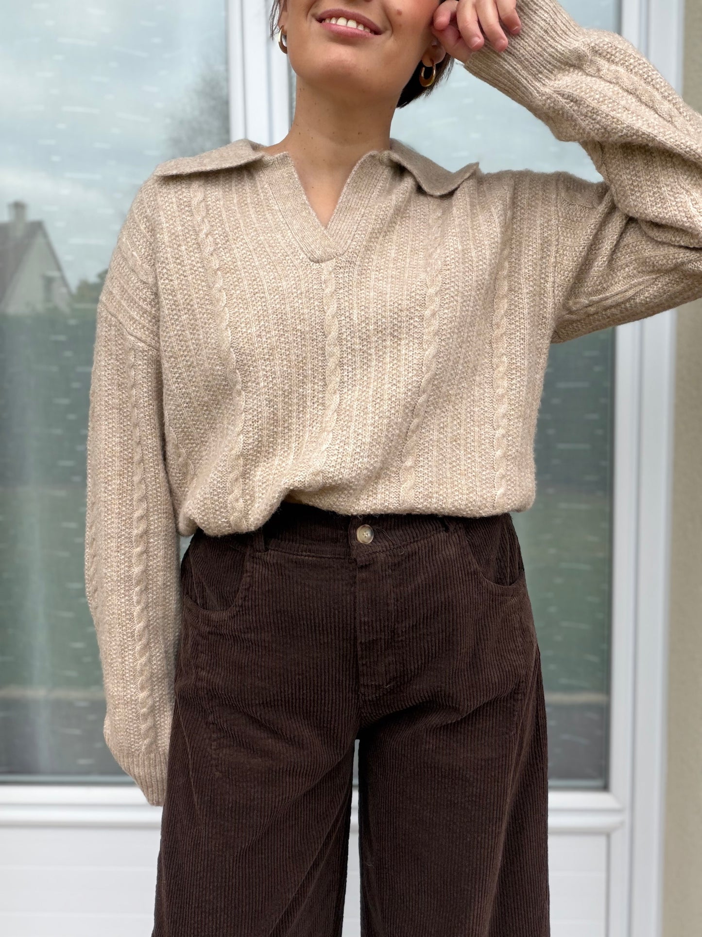 Pantalon BRUNE marron