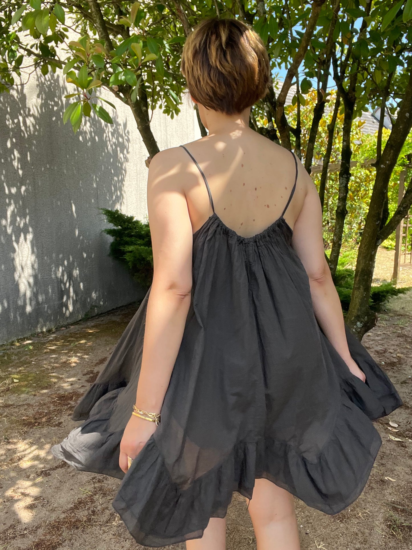Robe Lyra marron