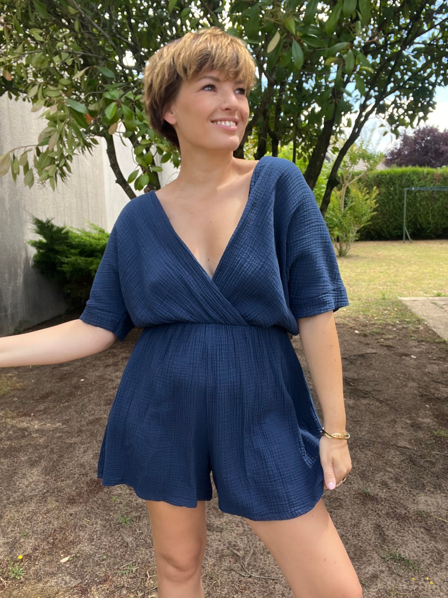 Combinaison Zohe bleu marine