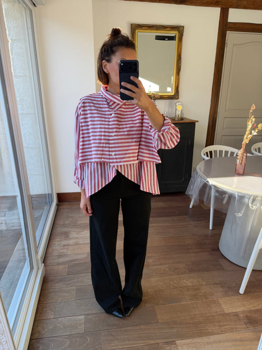 Chemise Romy rouge