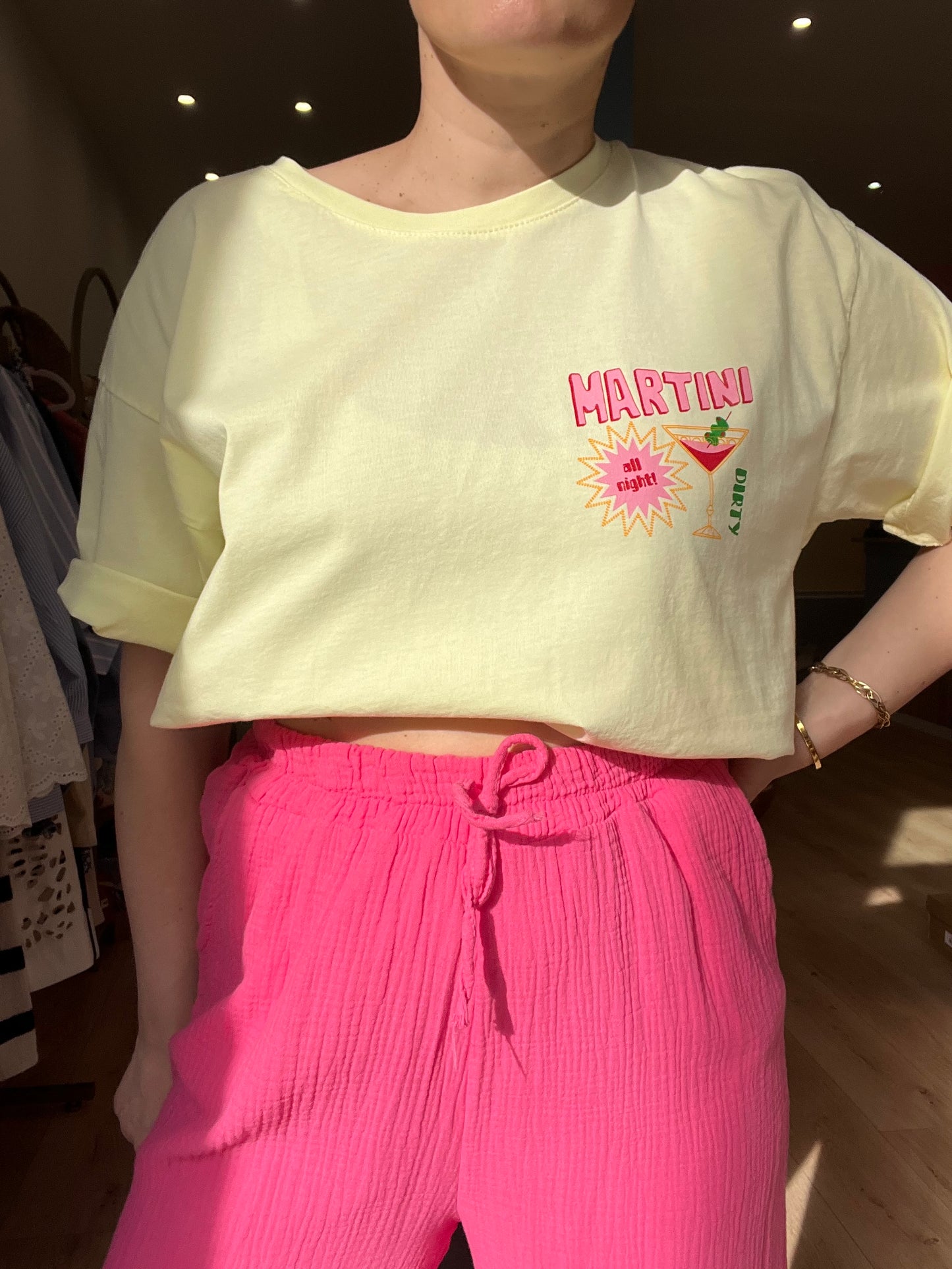 Pantalon Lys rose