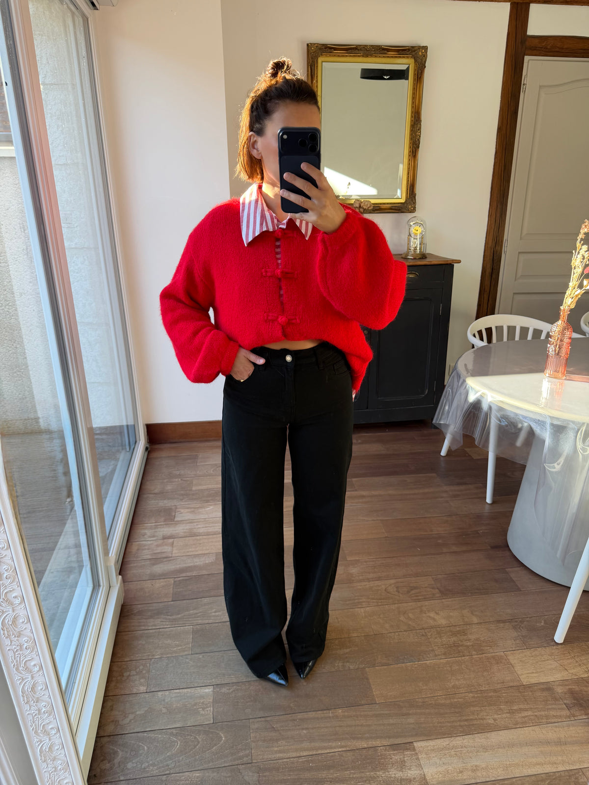 Gilet Julio rouge