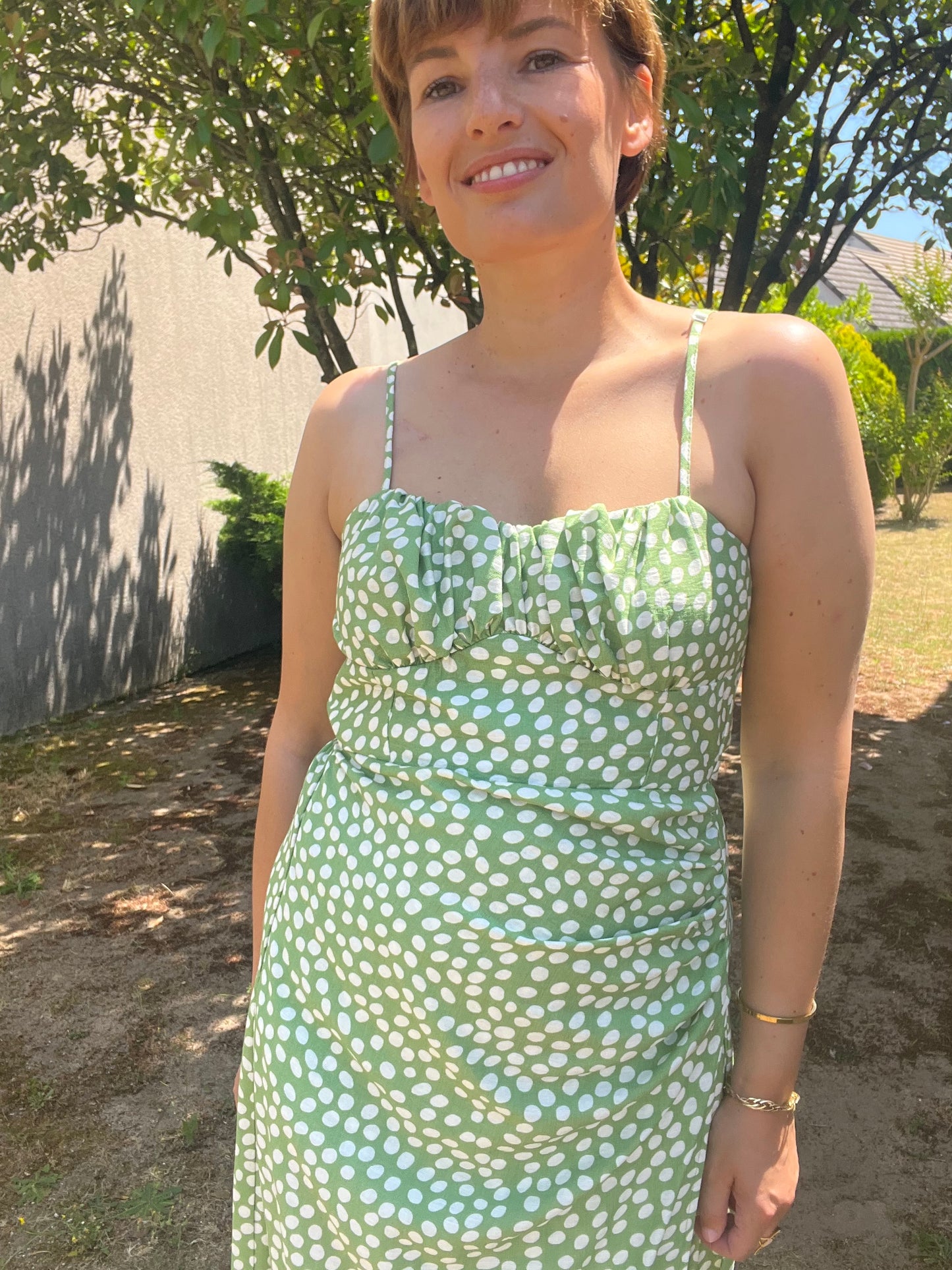 Robe Julia verte