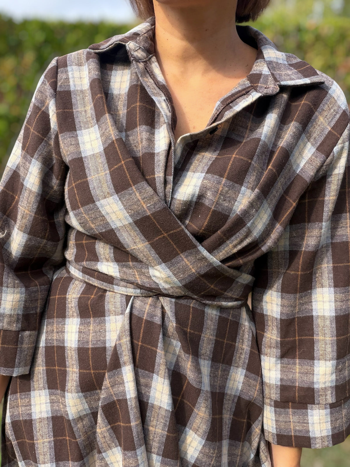 Robe lola marron