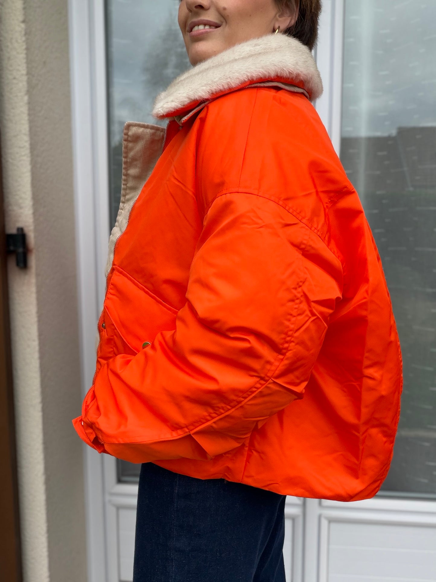 Manteau Nova orange