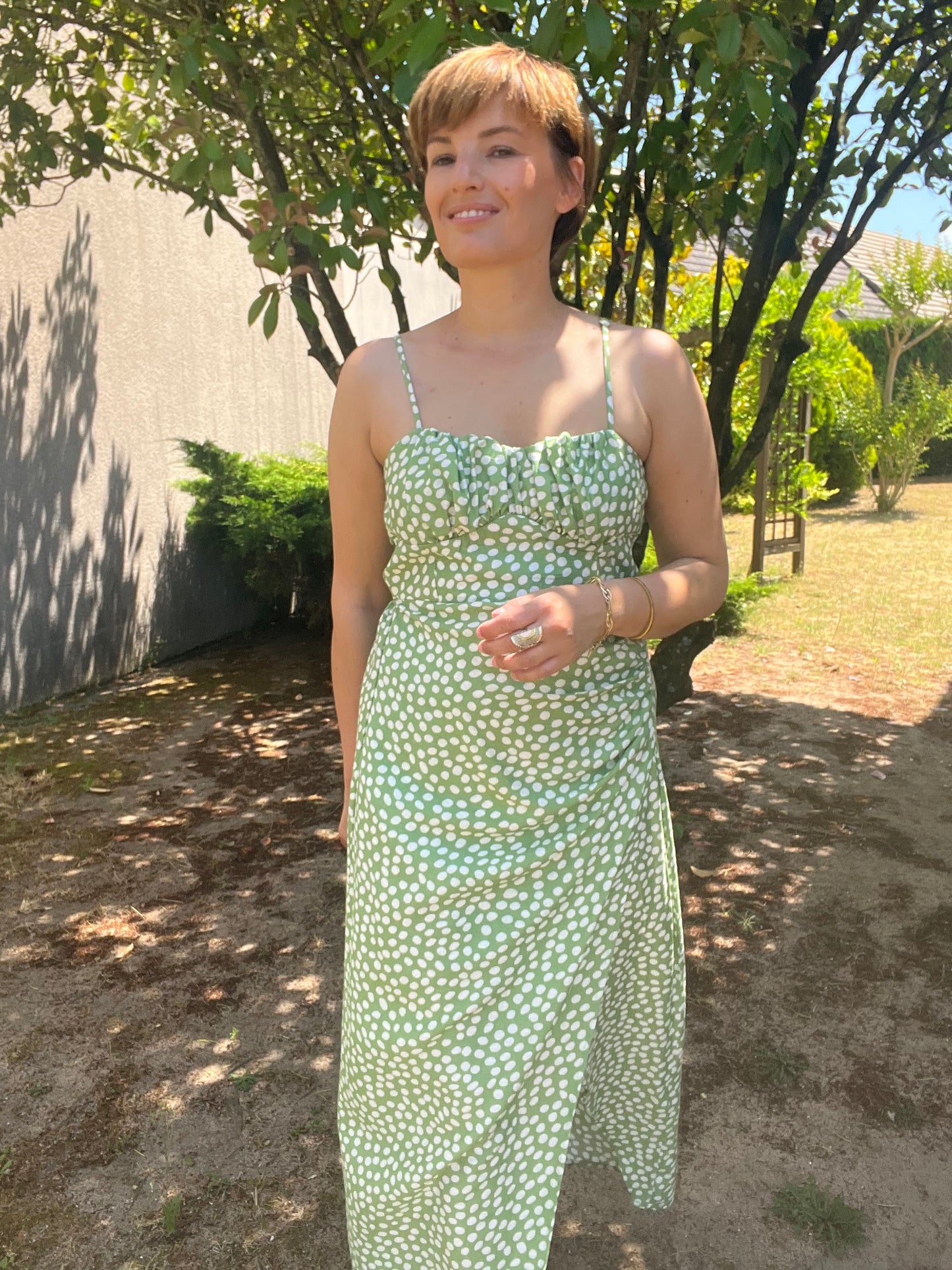 Robe Julia verte