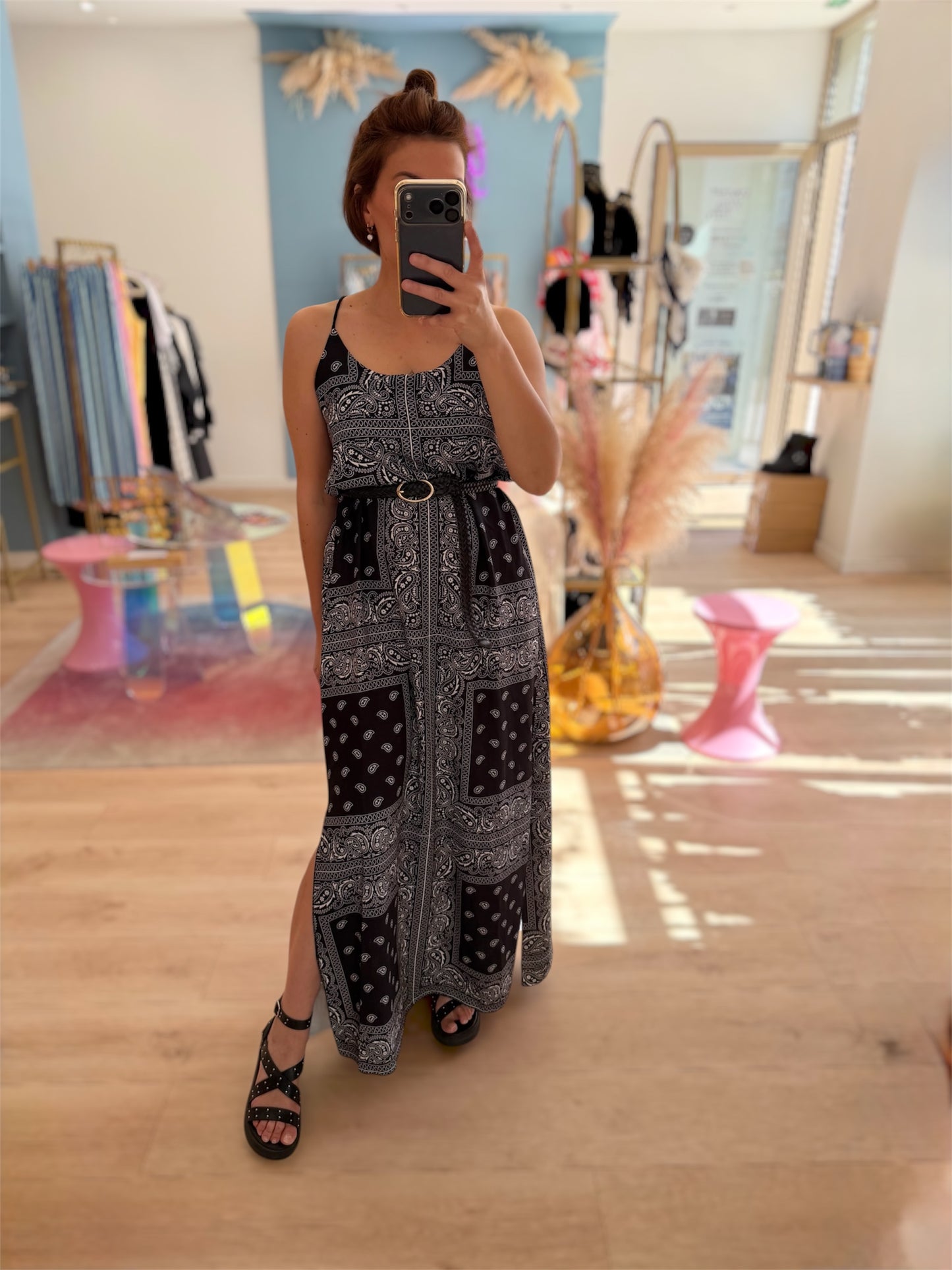 Robe Bandana noir