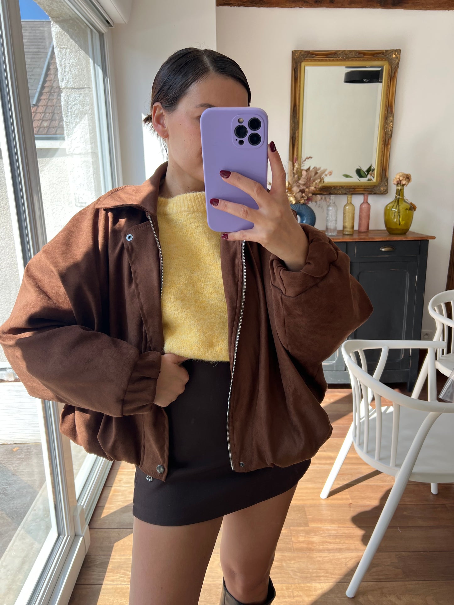 Pull jaune Henriette