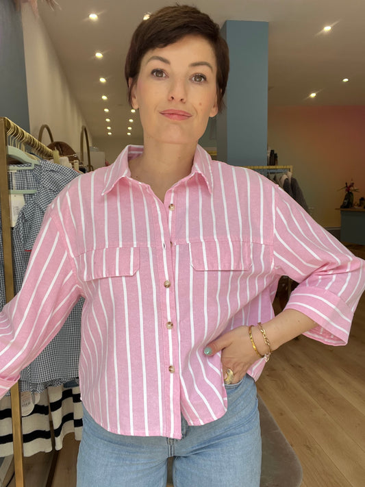 Chemise Louison Rose