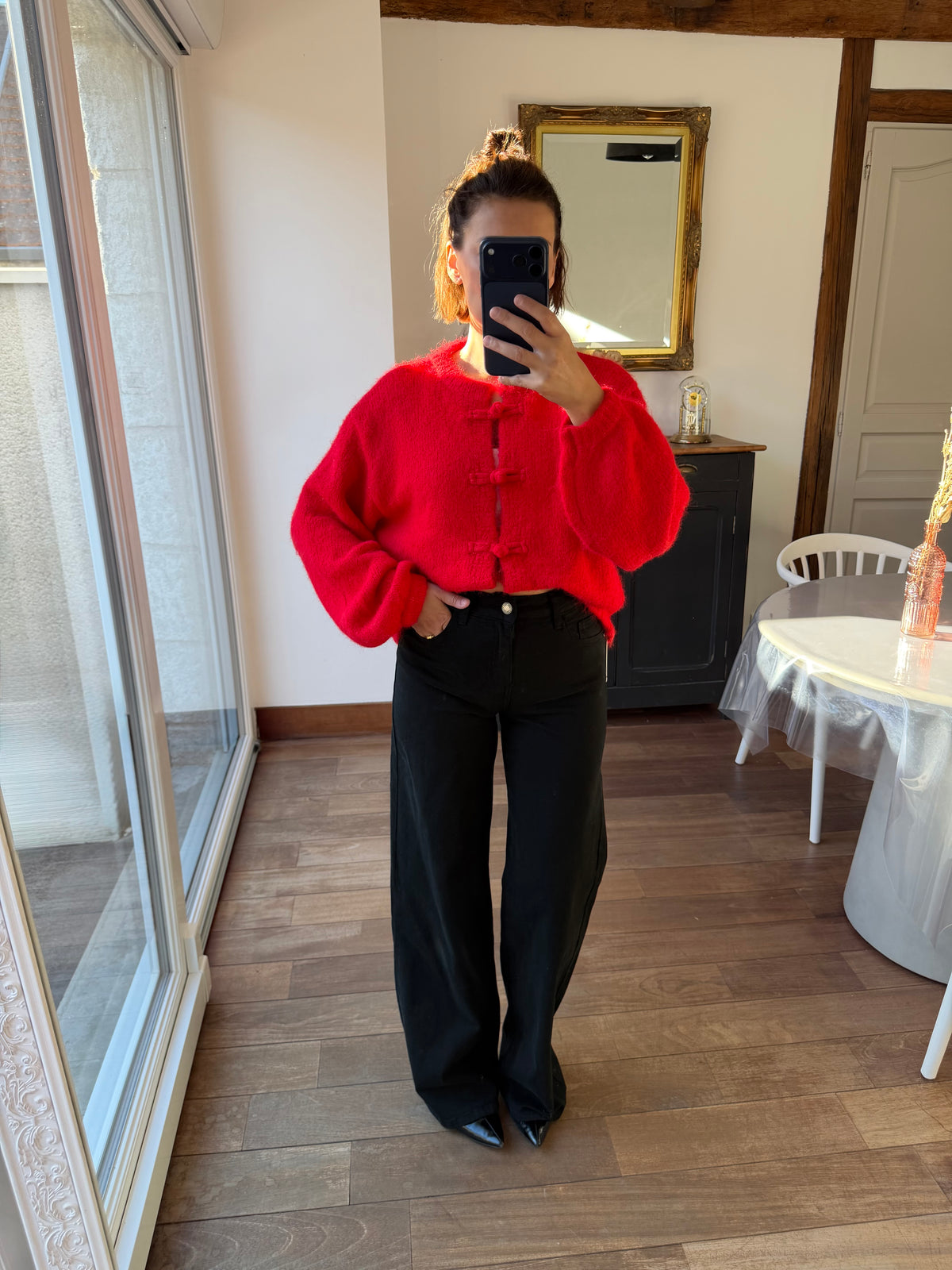 Gilet Julio rouge