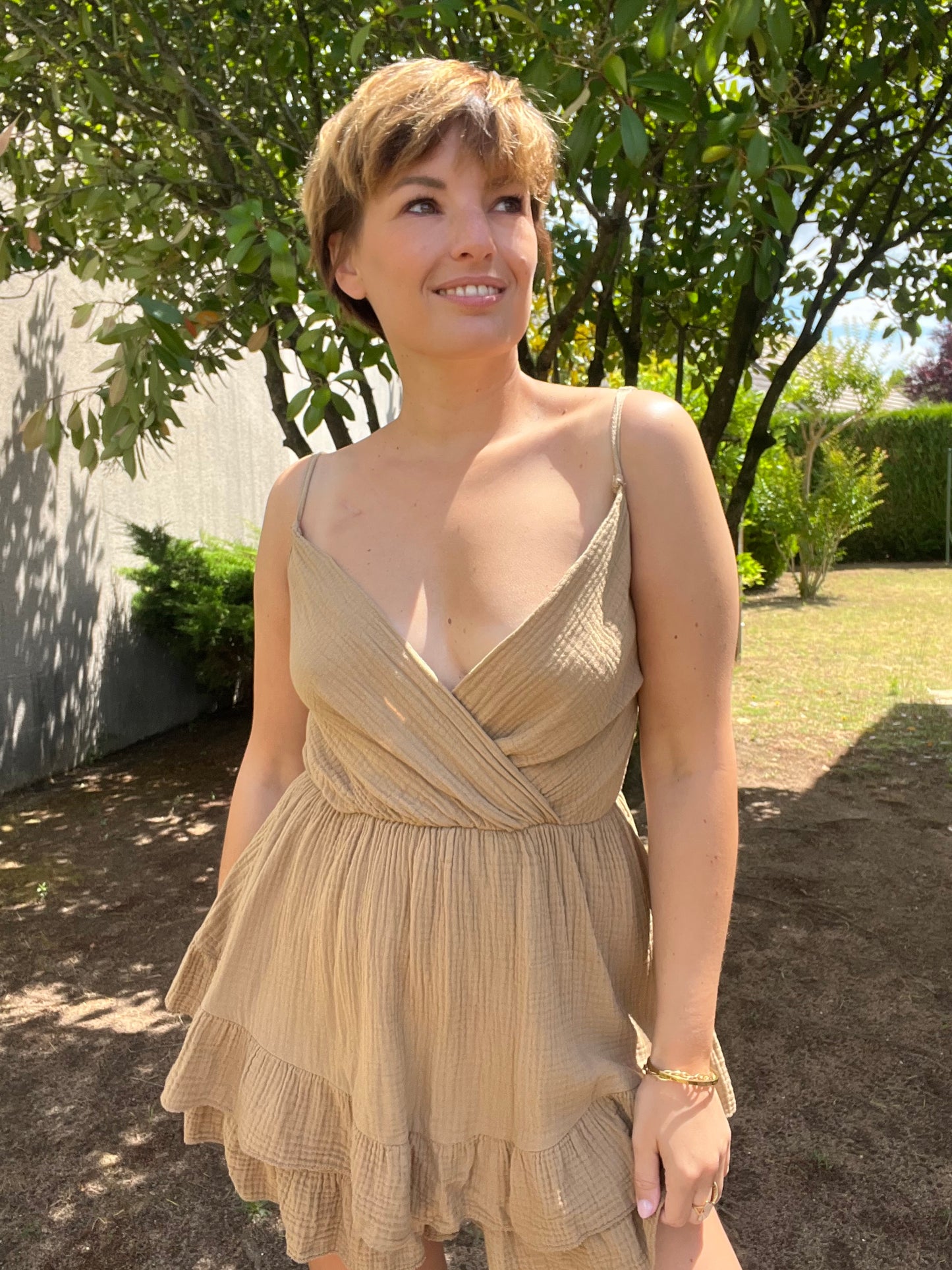Combinaison Lena camel
