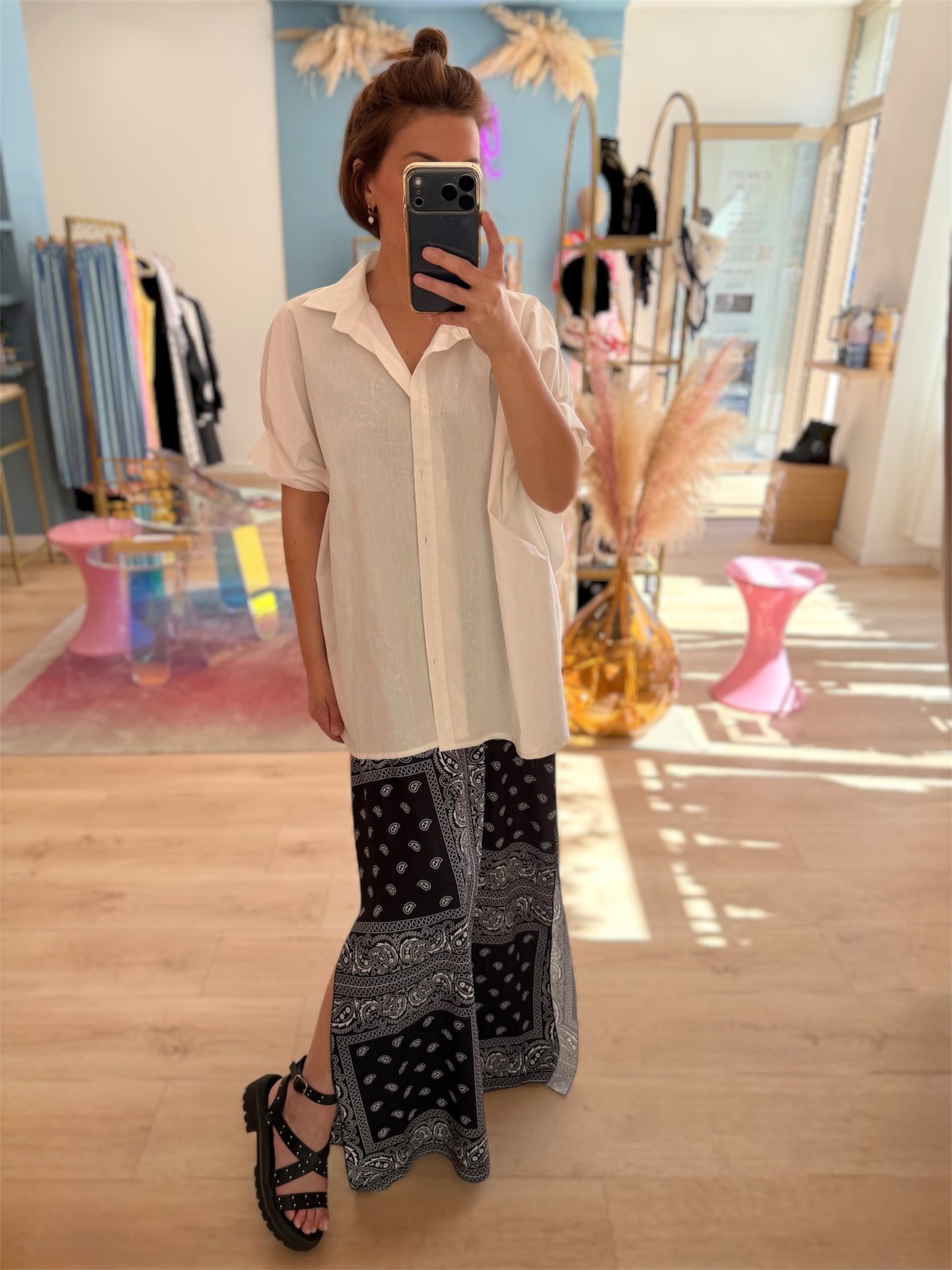 Robe Bandana noir