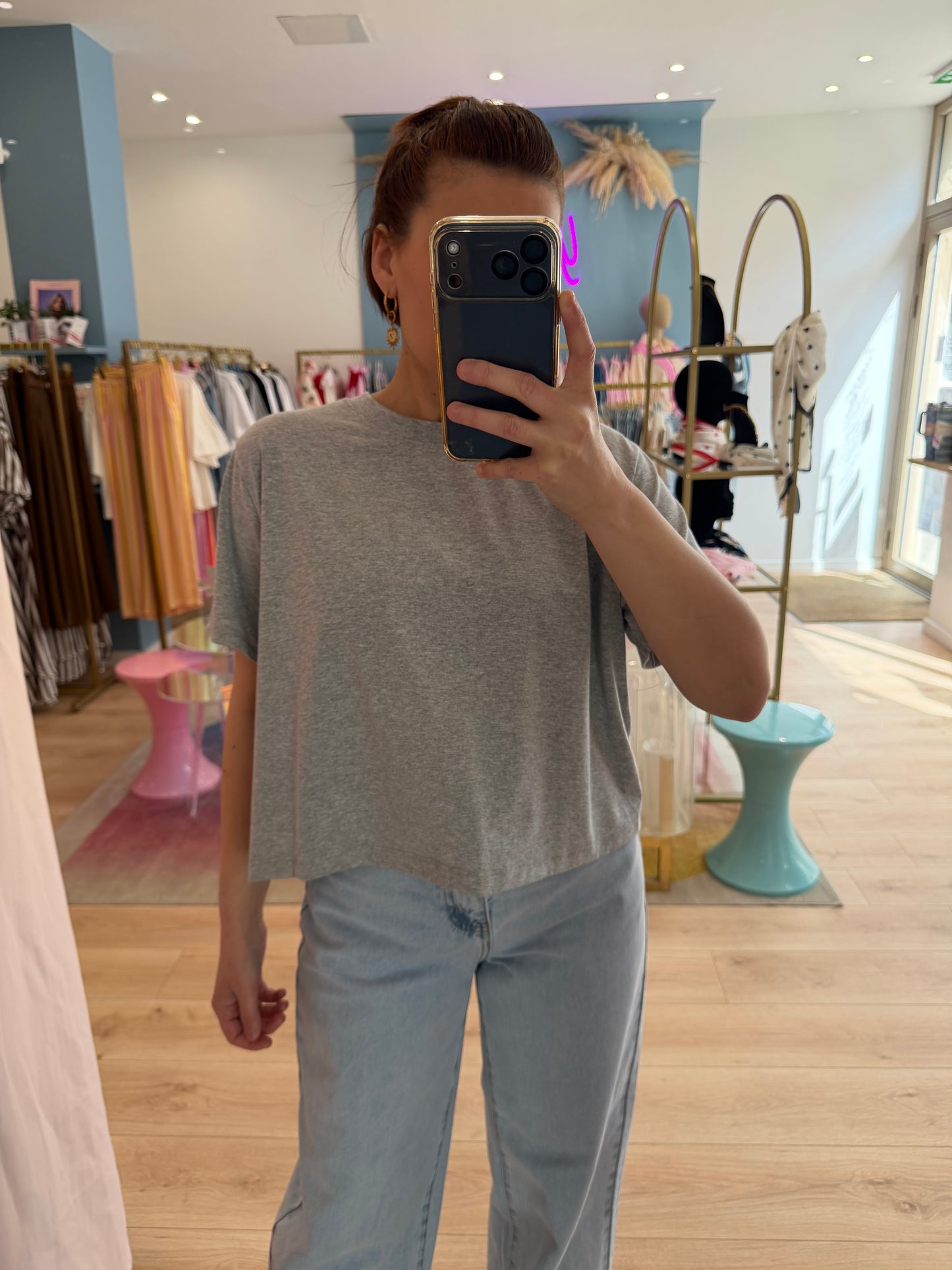 T-Shirt Doula gris