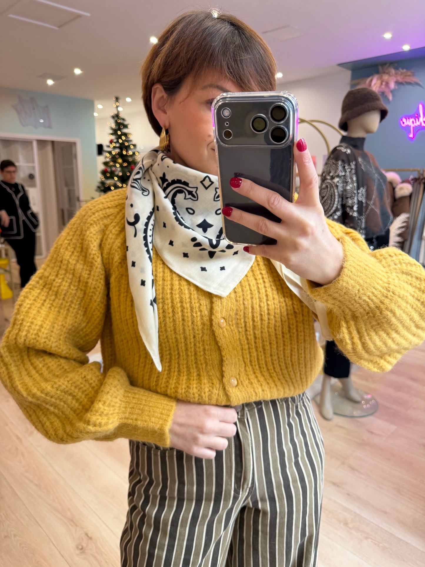 Gilet joy ocre