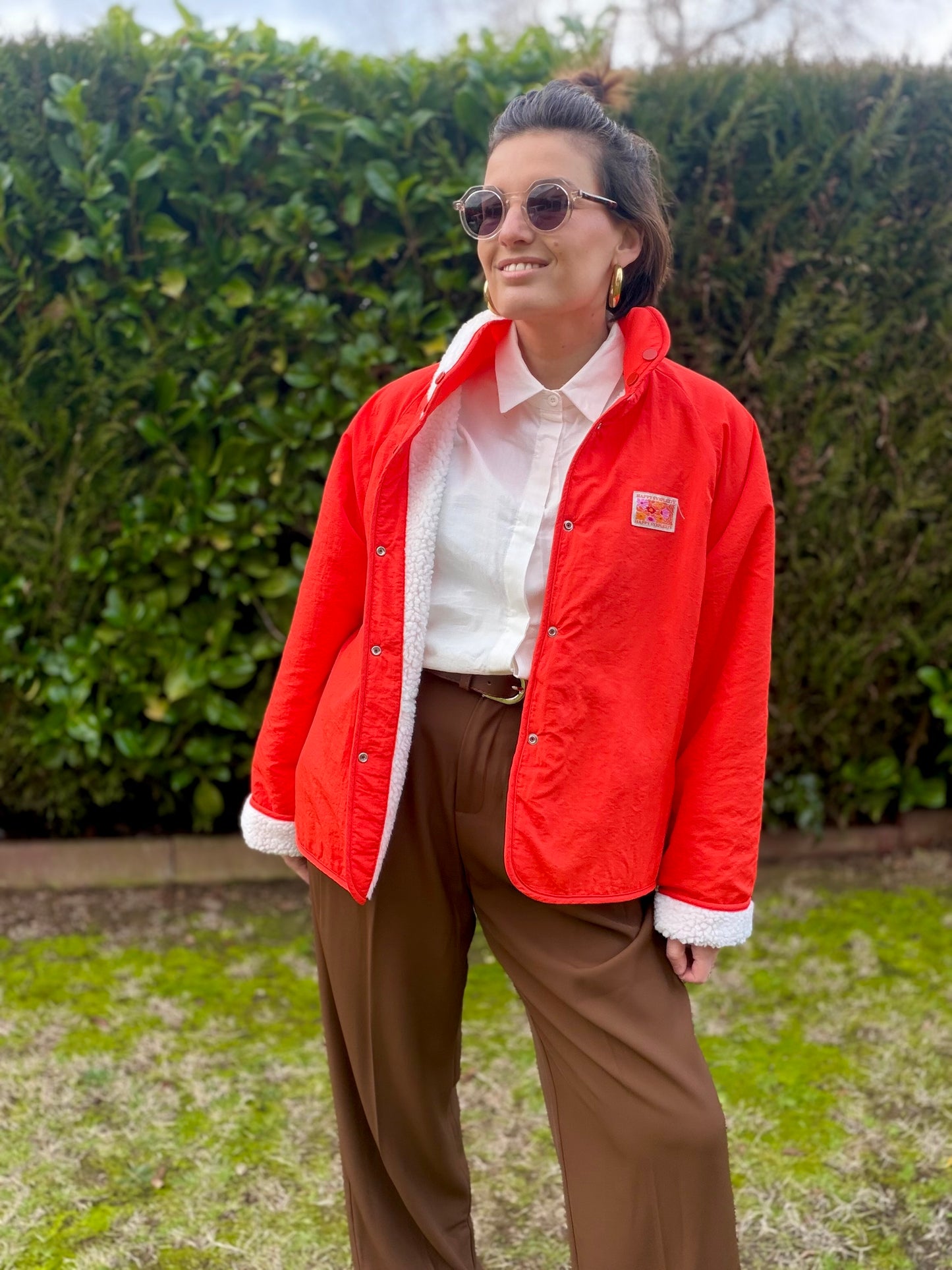 Veste Anna Orange/rouge