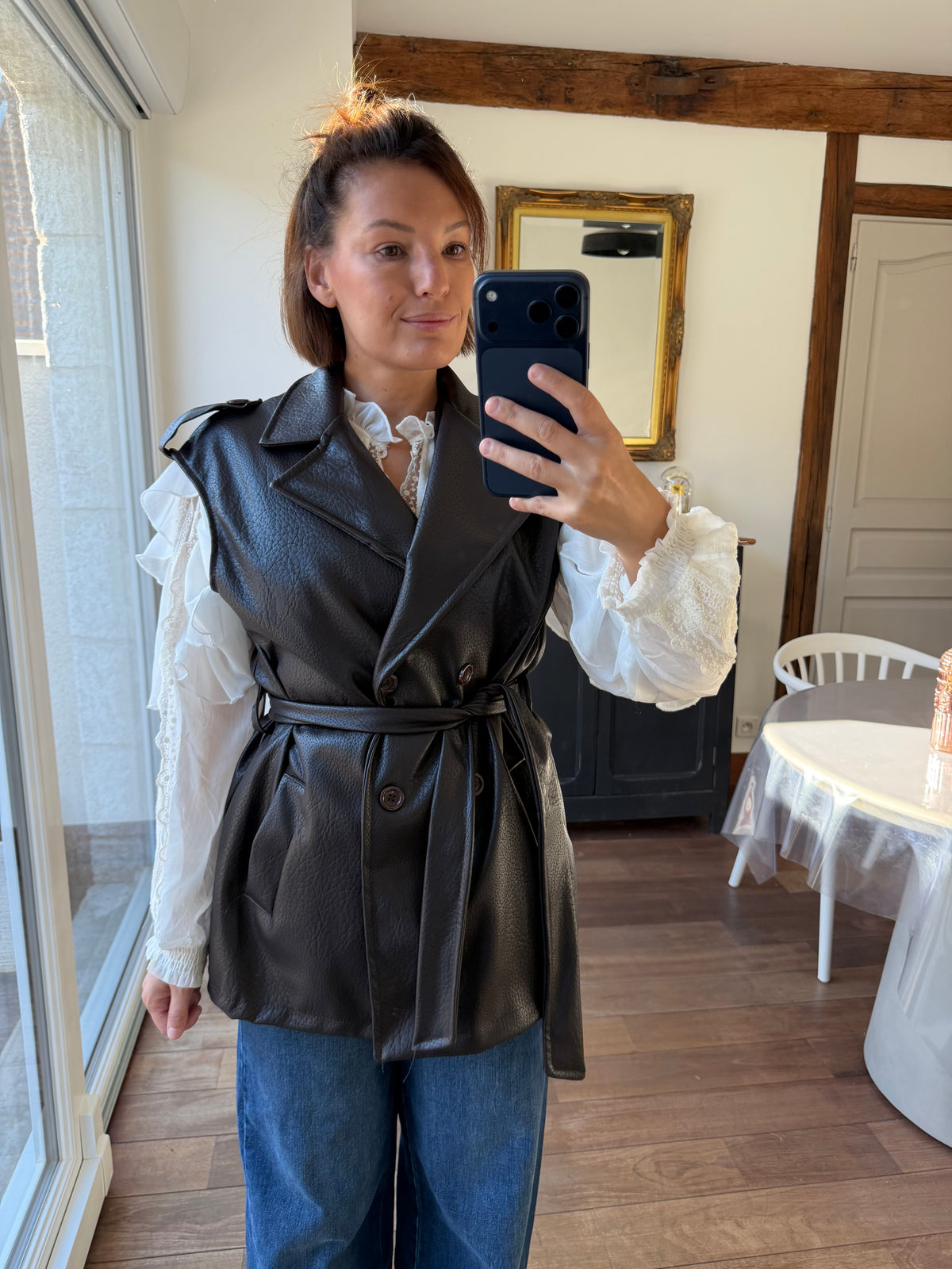 Veste  Harper marron