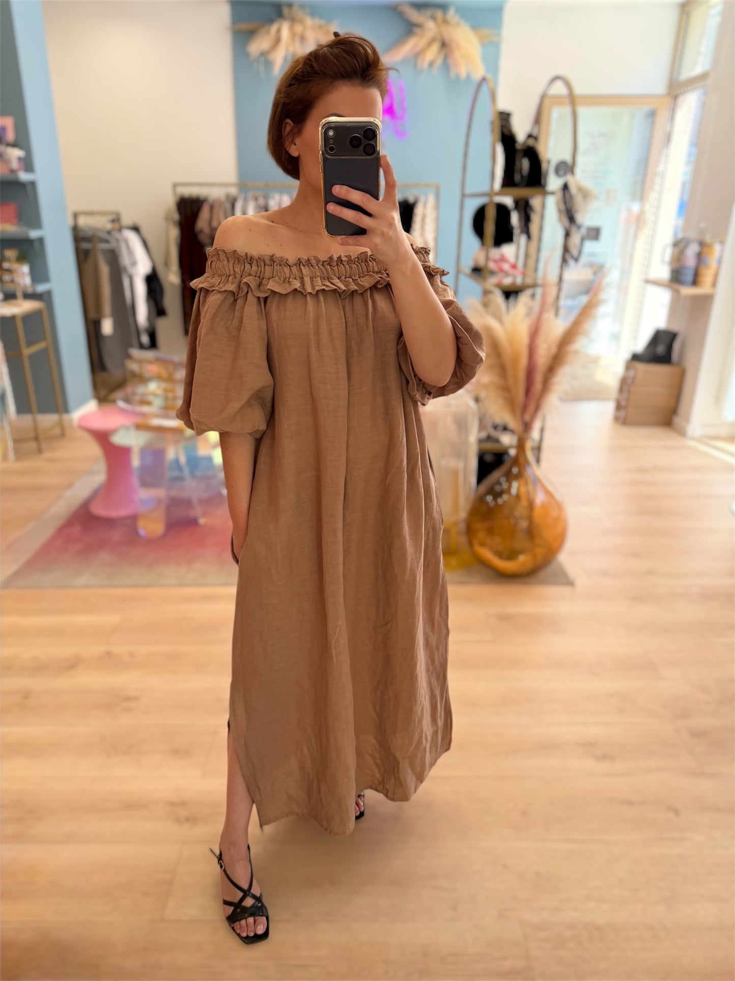 Robe Linette Camel