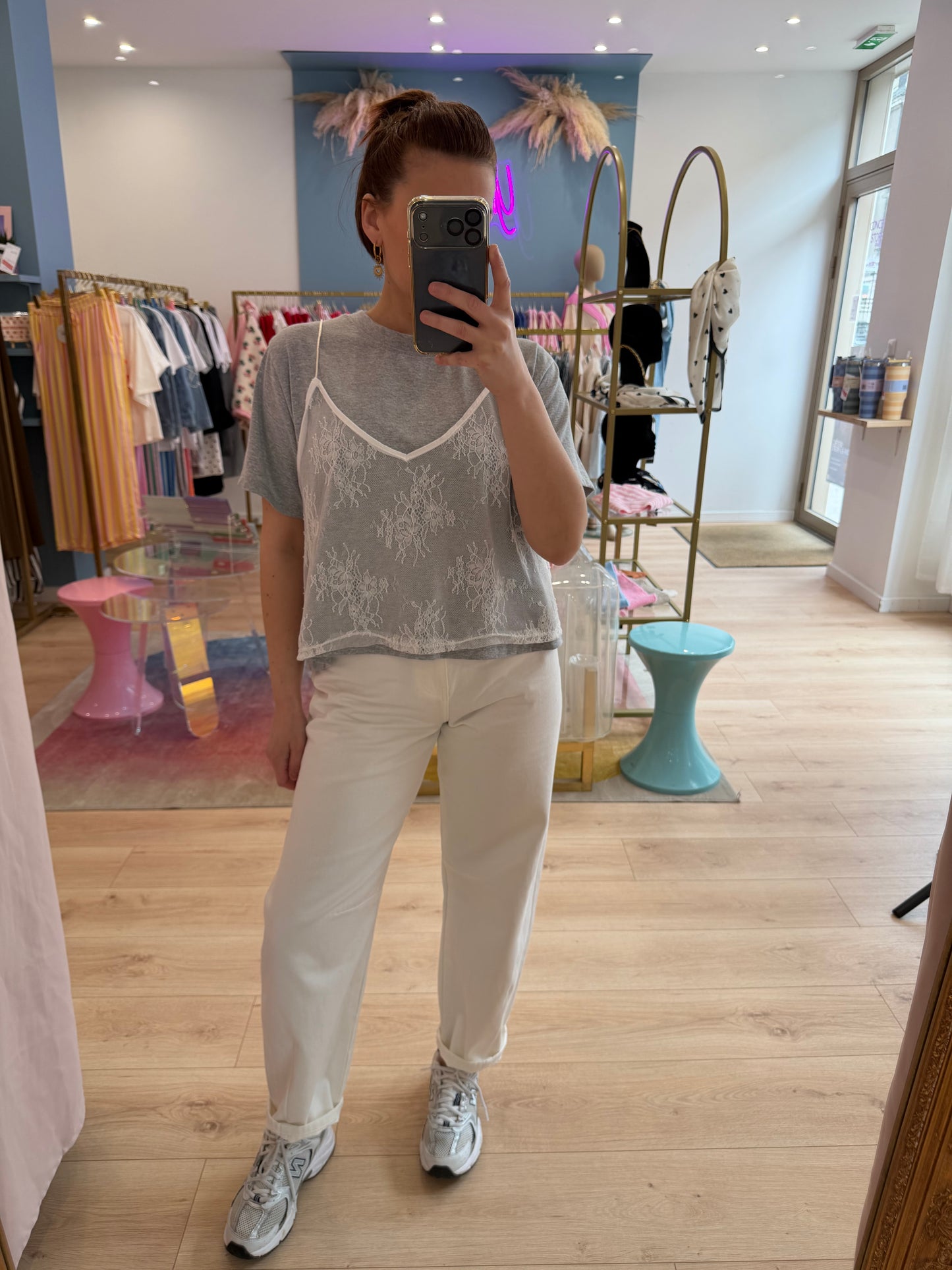 T-Shirt Doula gris