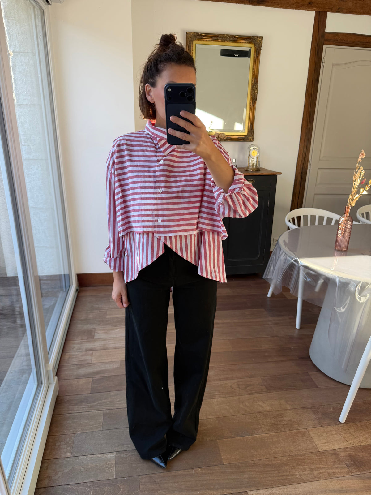 Chemise Romy rouge