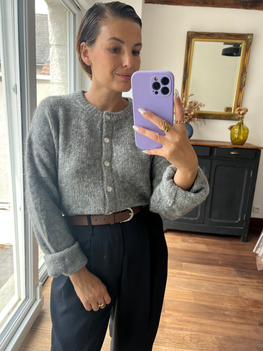 Gilet Charlie Gris