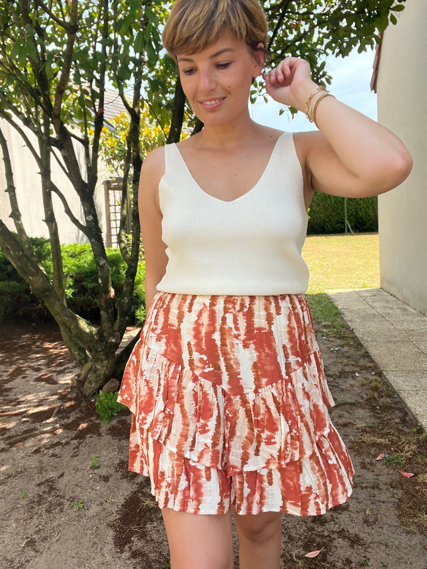 Jupe short Stella