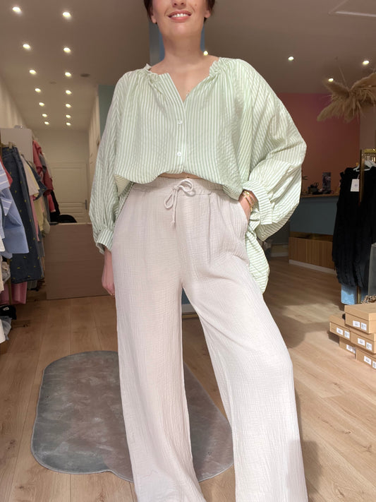 Pantalon Lys beige