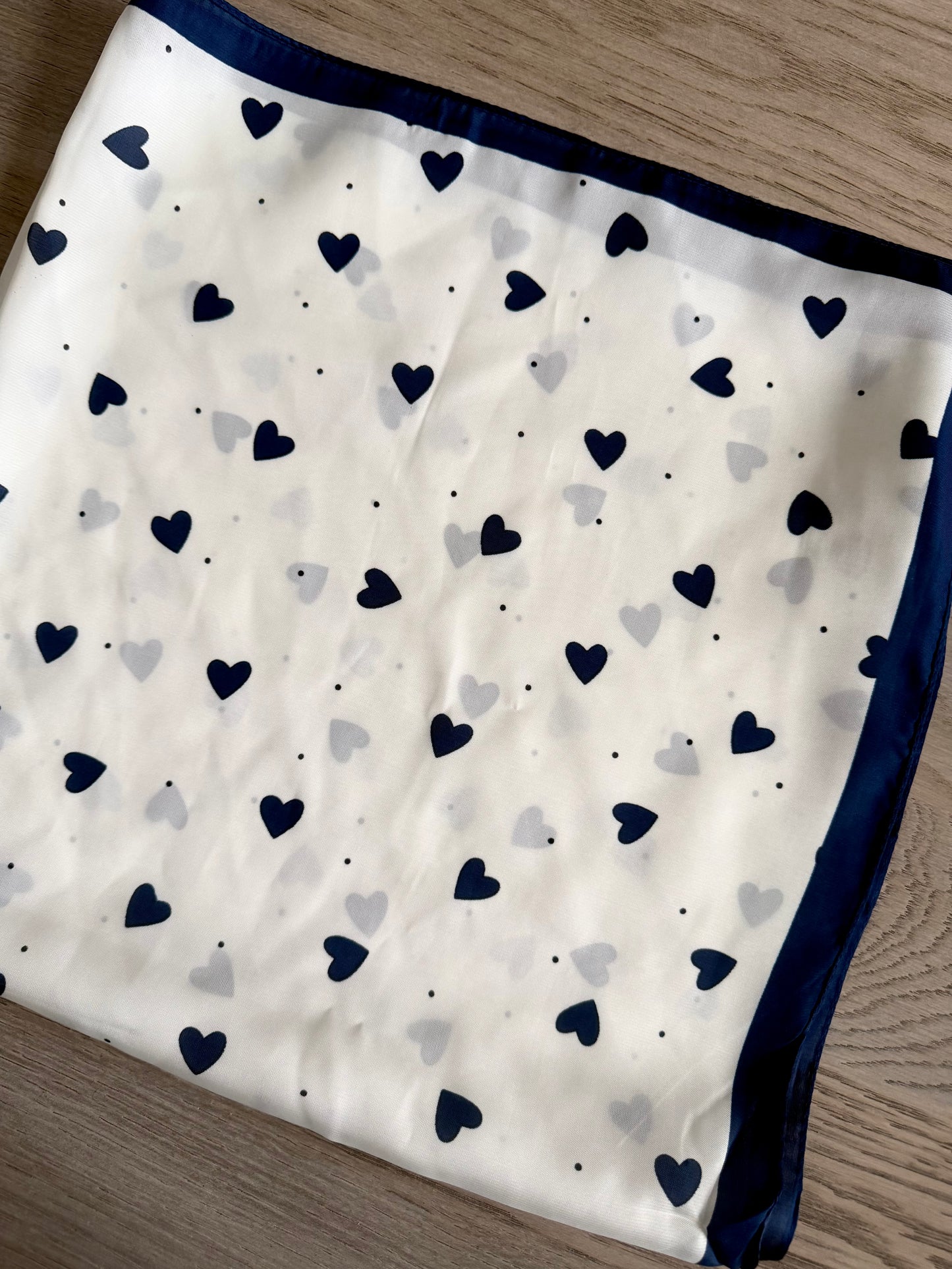 Foulard love marine