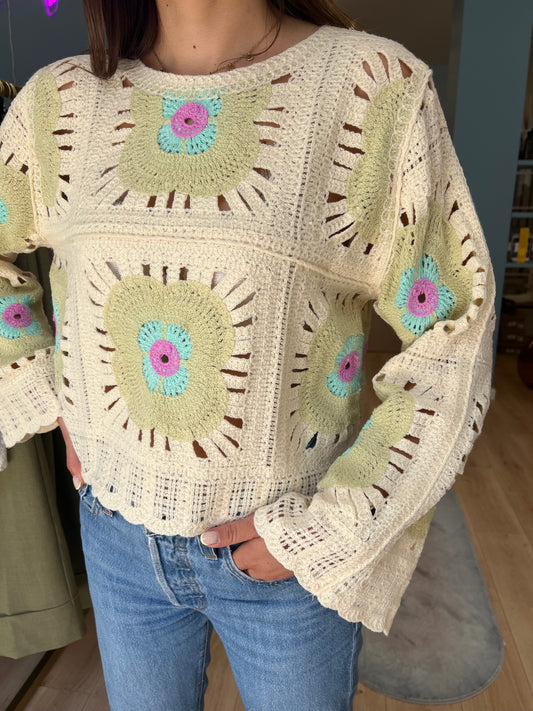 Pull Brigitta kaki