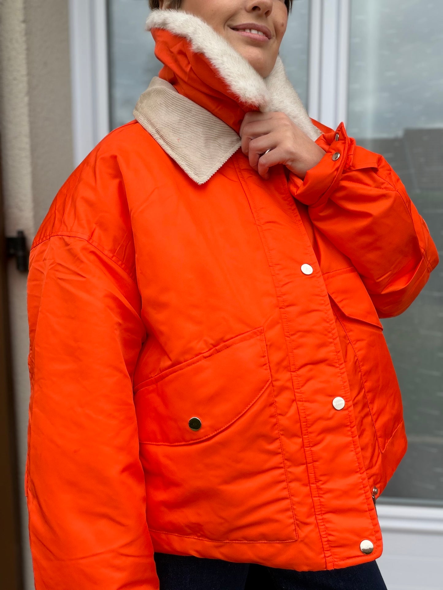 Manteau Nova orange
