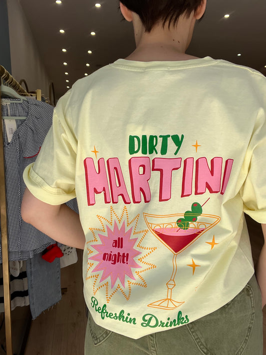 T-shirt Martini Jaune