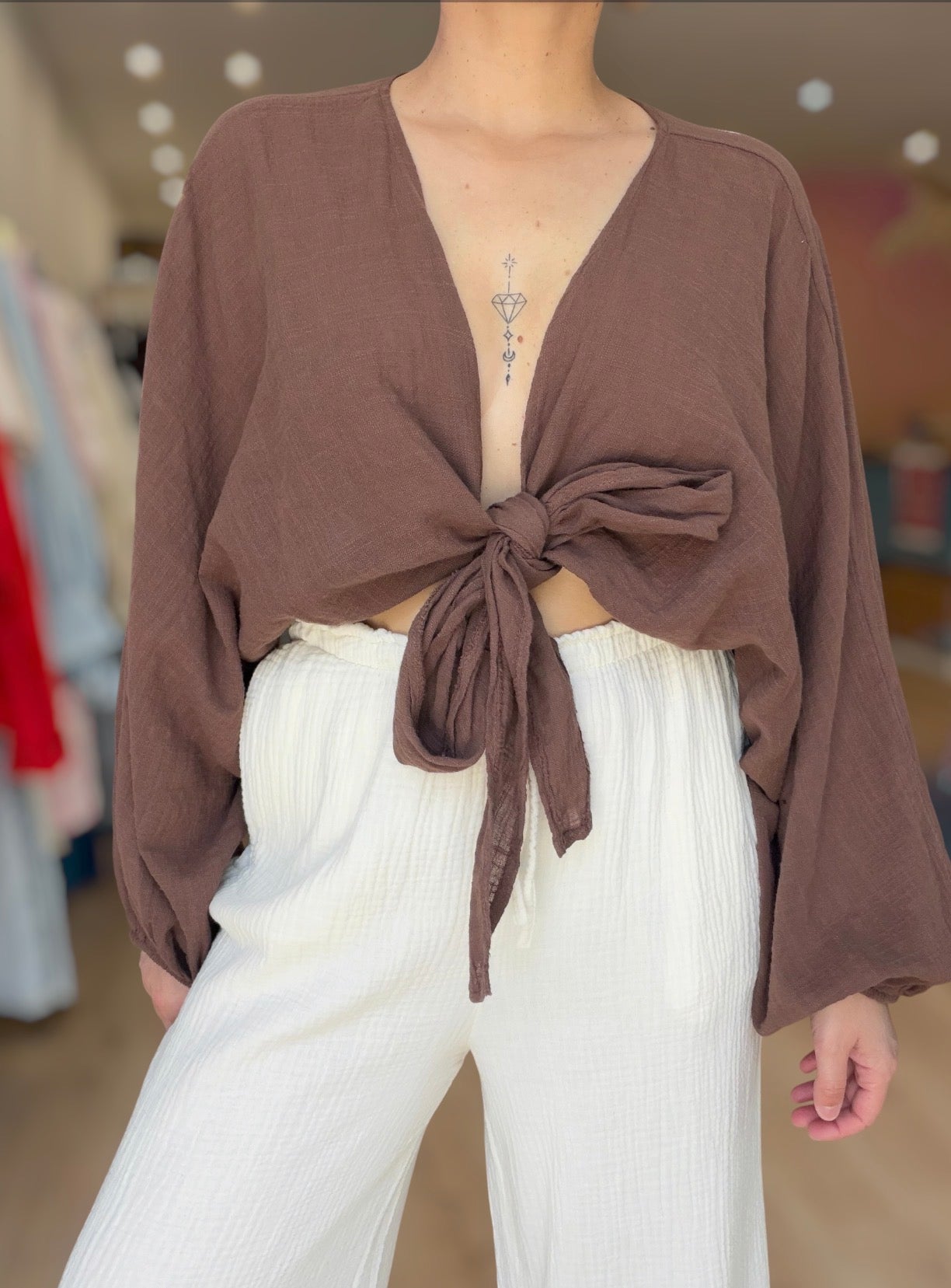Pantalon Julio écru