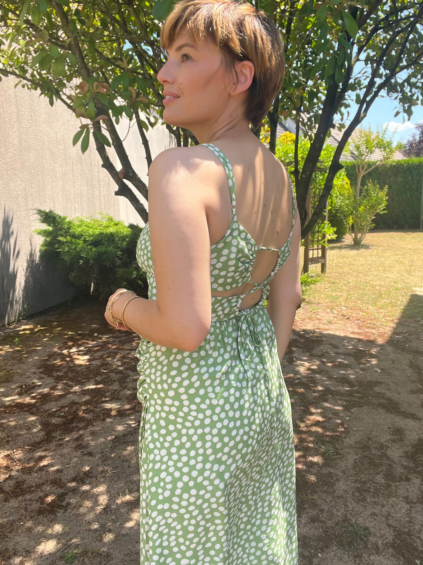 Robe Julia verte