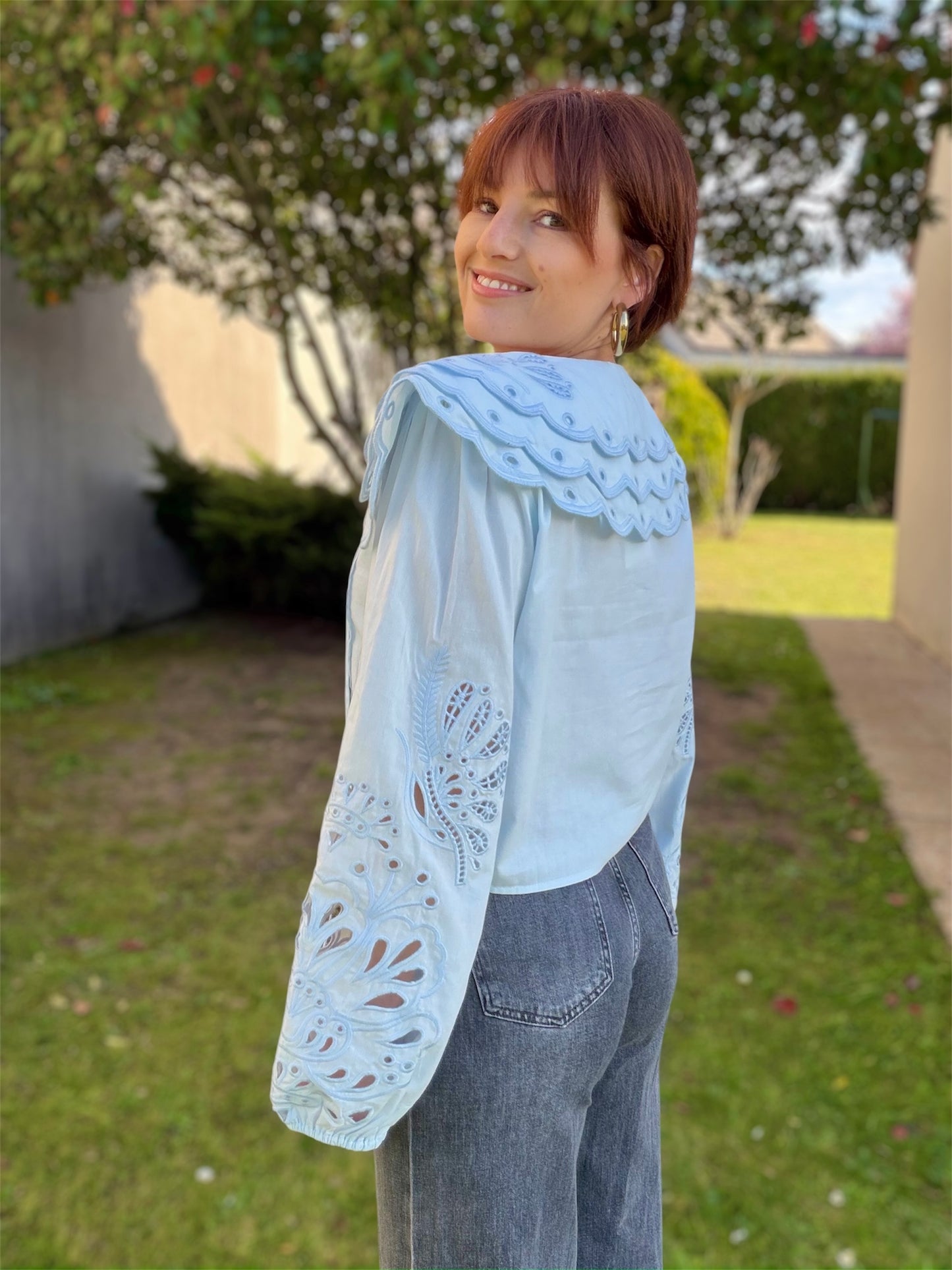 Chemise Adèle Bleu