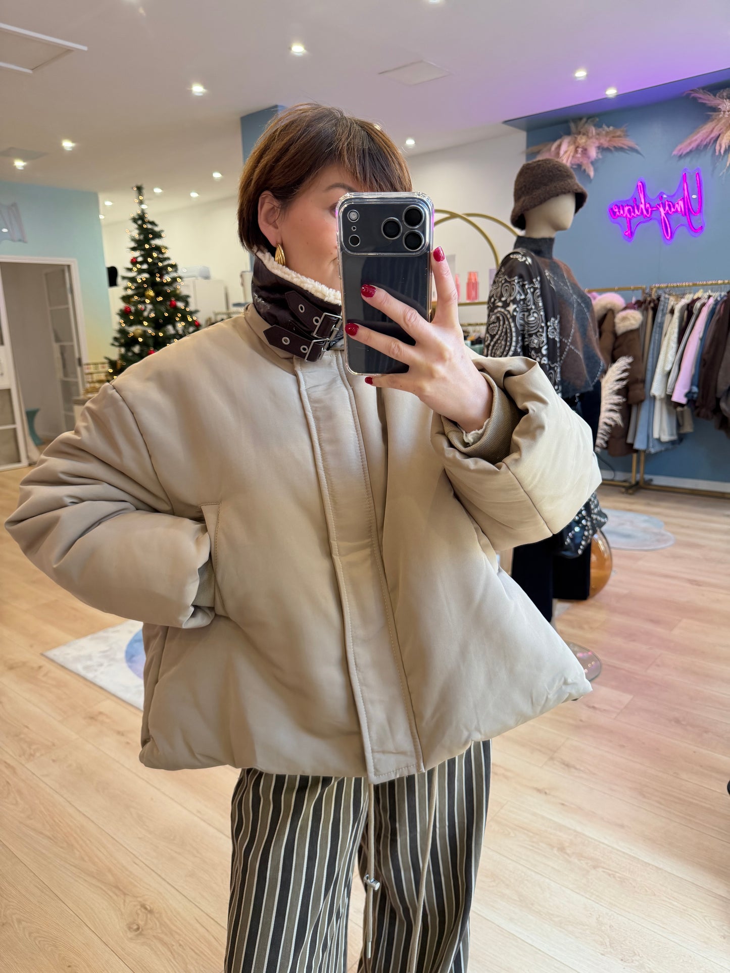 Manteau Perla beige