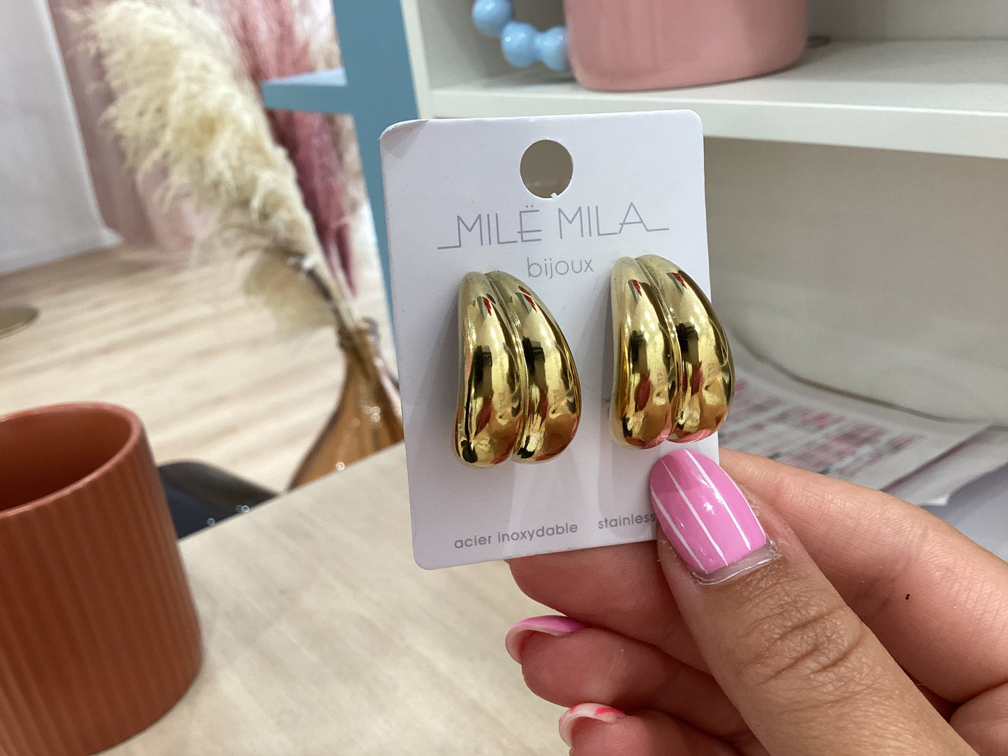 Boucles d'oreilles Ella
