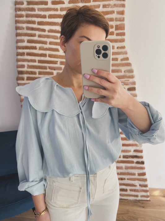 CHEMISE NATIE BLEU