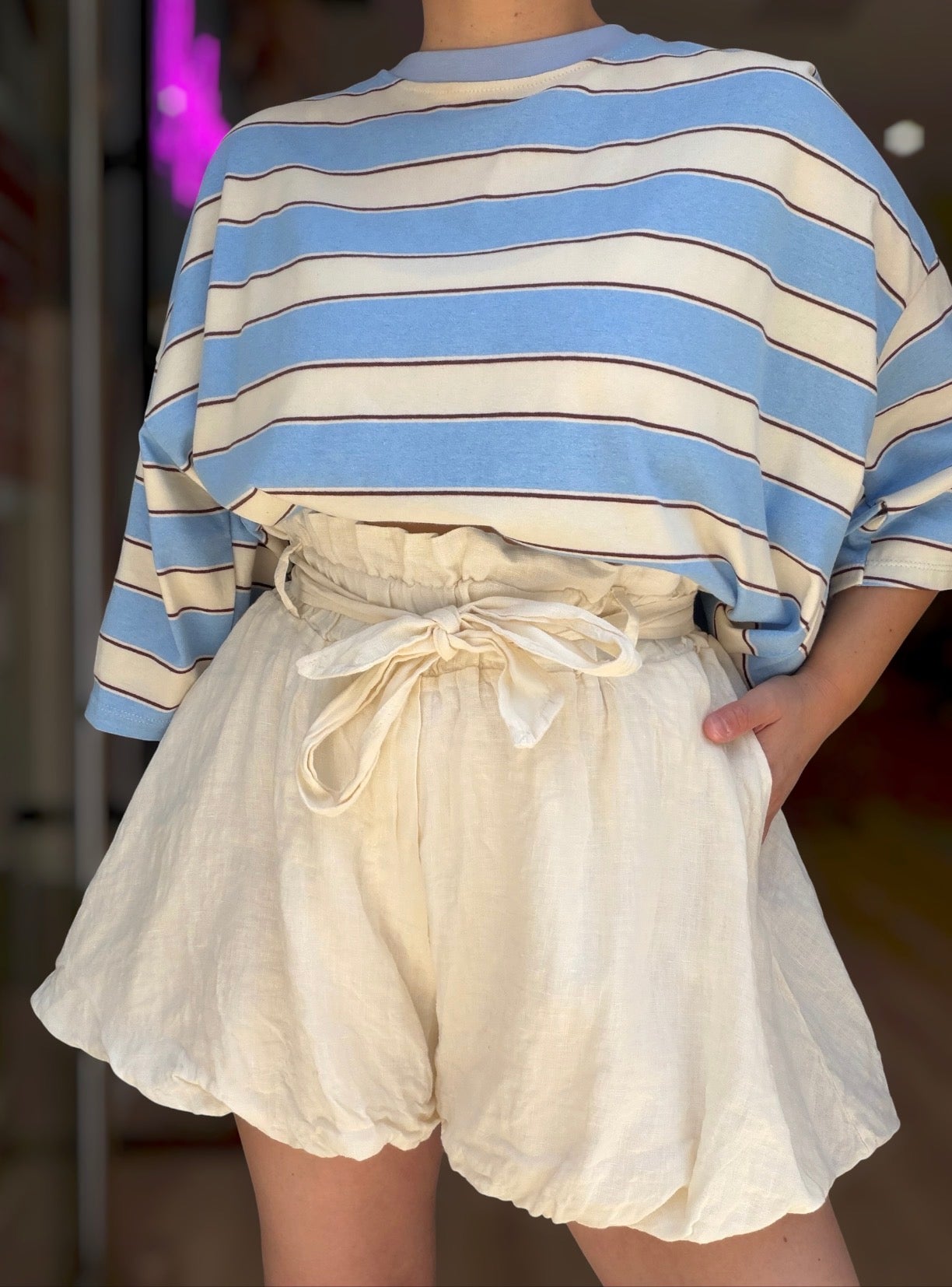 T-shirt Marcella Bleu
