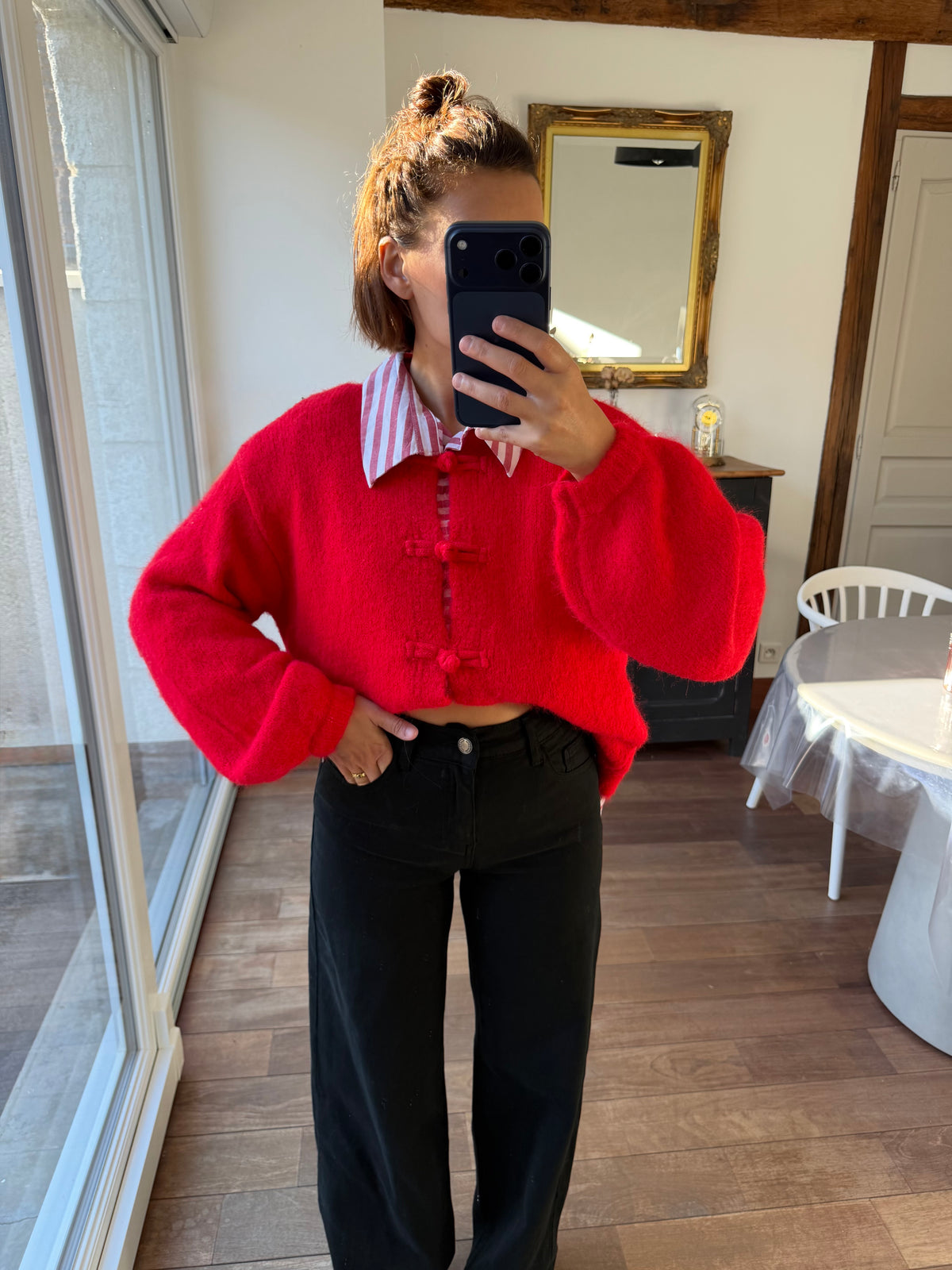Gilet Julio rouge