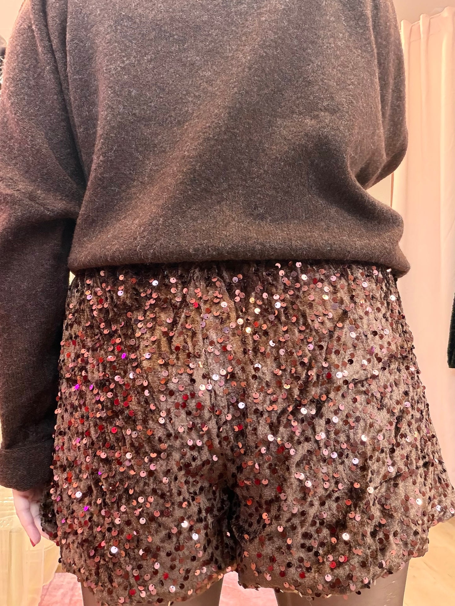 Short Lunna marron