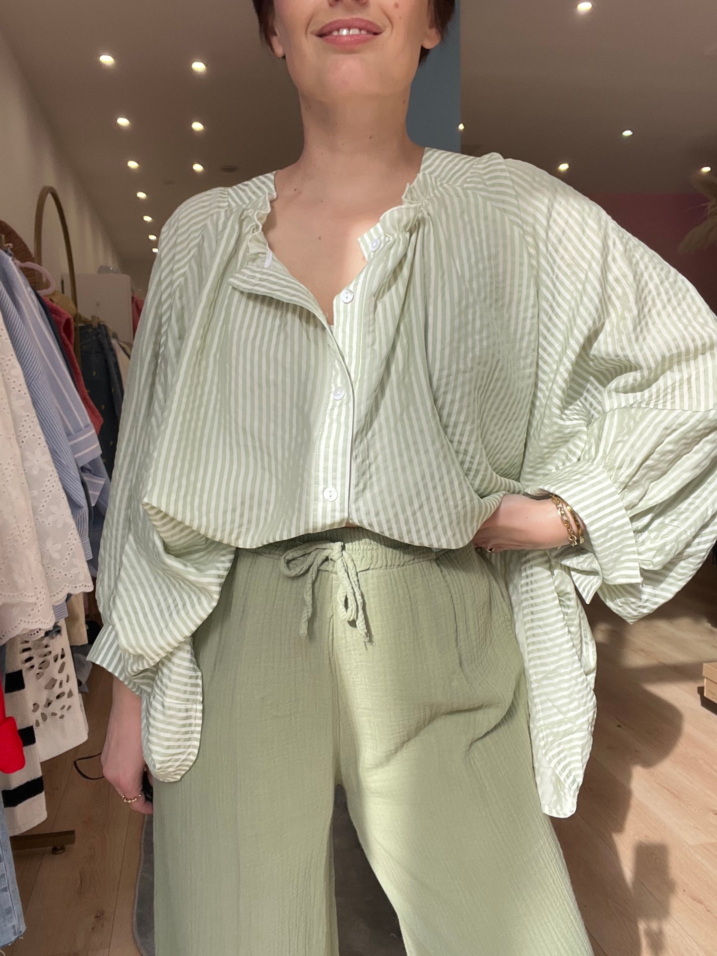 Pantalon Lys kaki