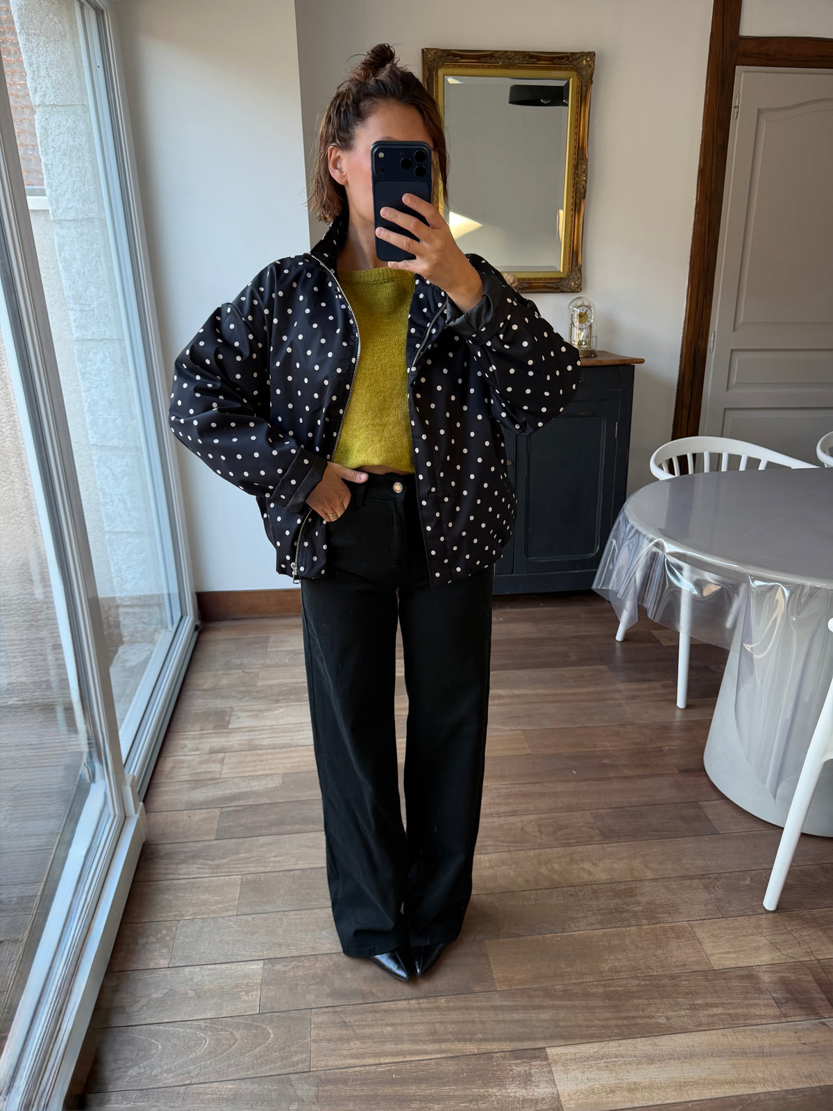 Veste César noir