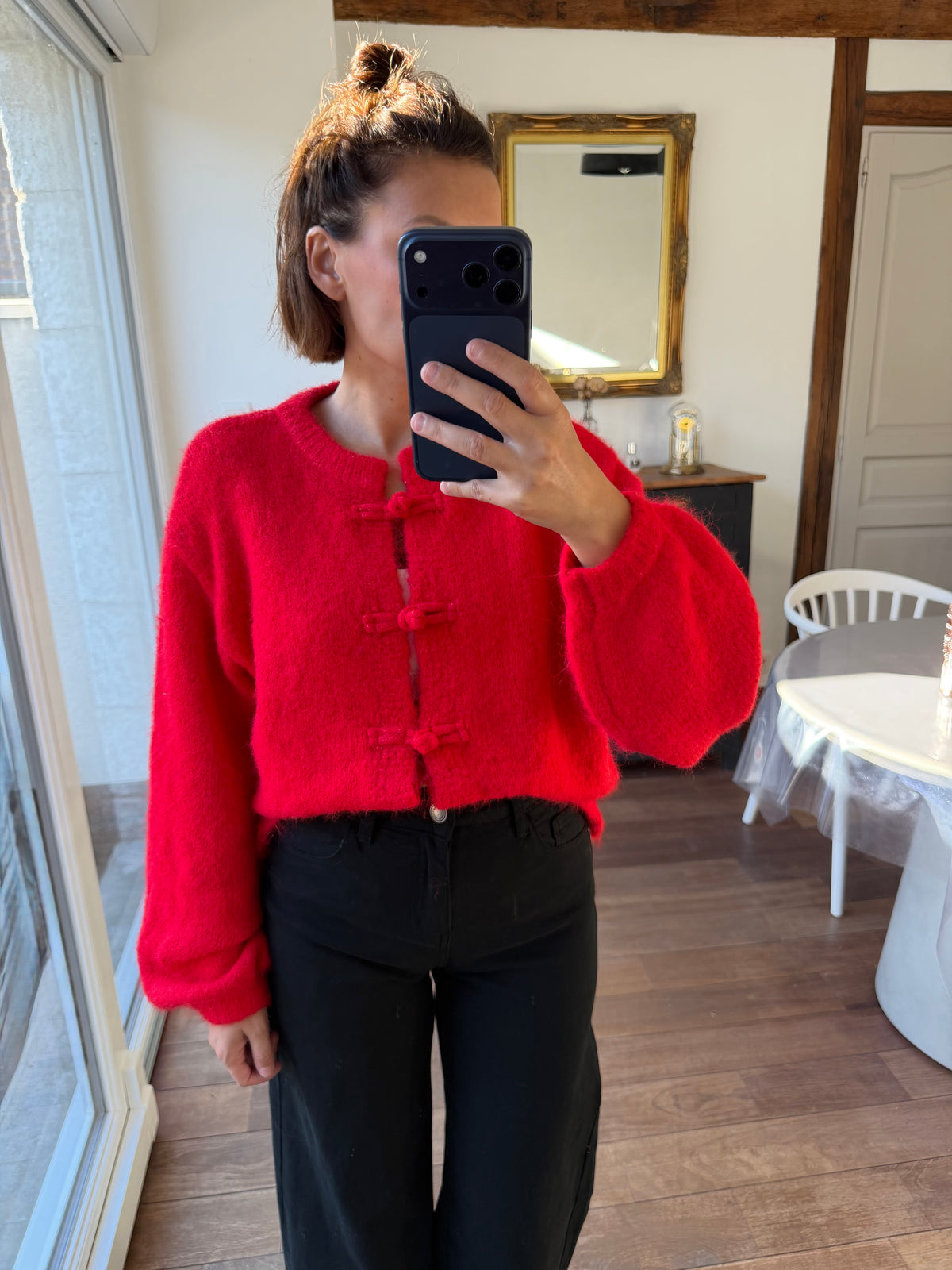 Gilet Julio rouge