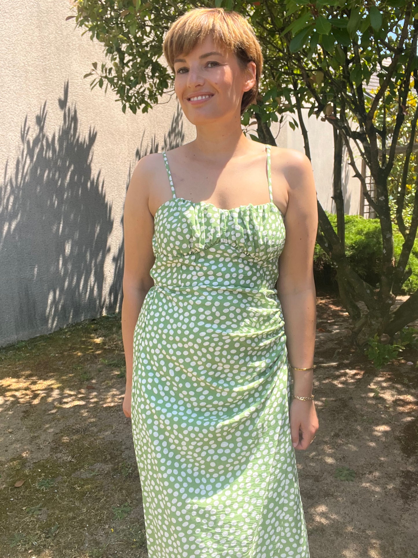 Robe Julia verte