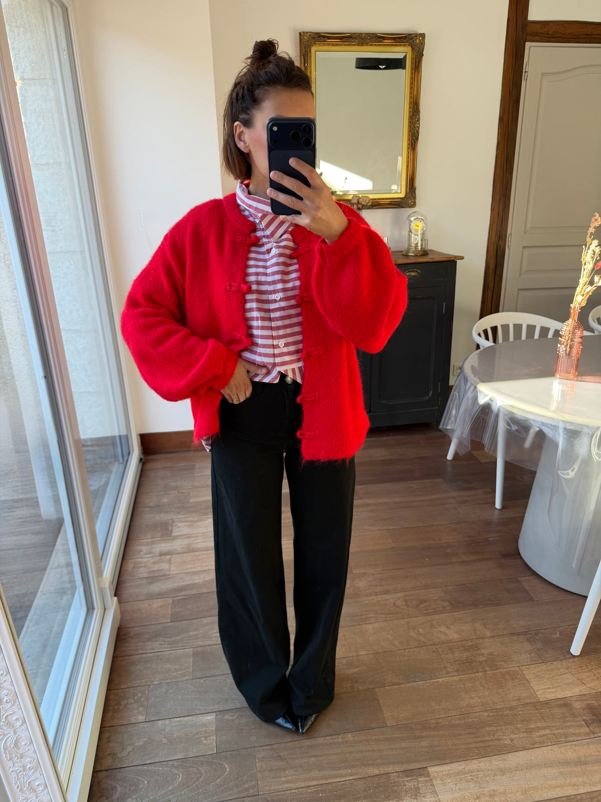 Chemise Romy rouge