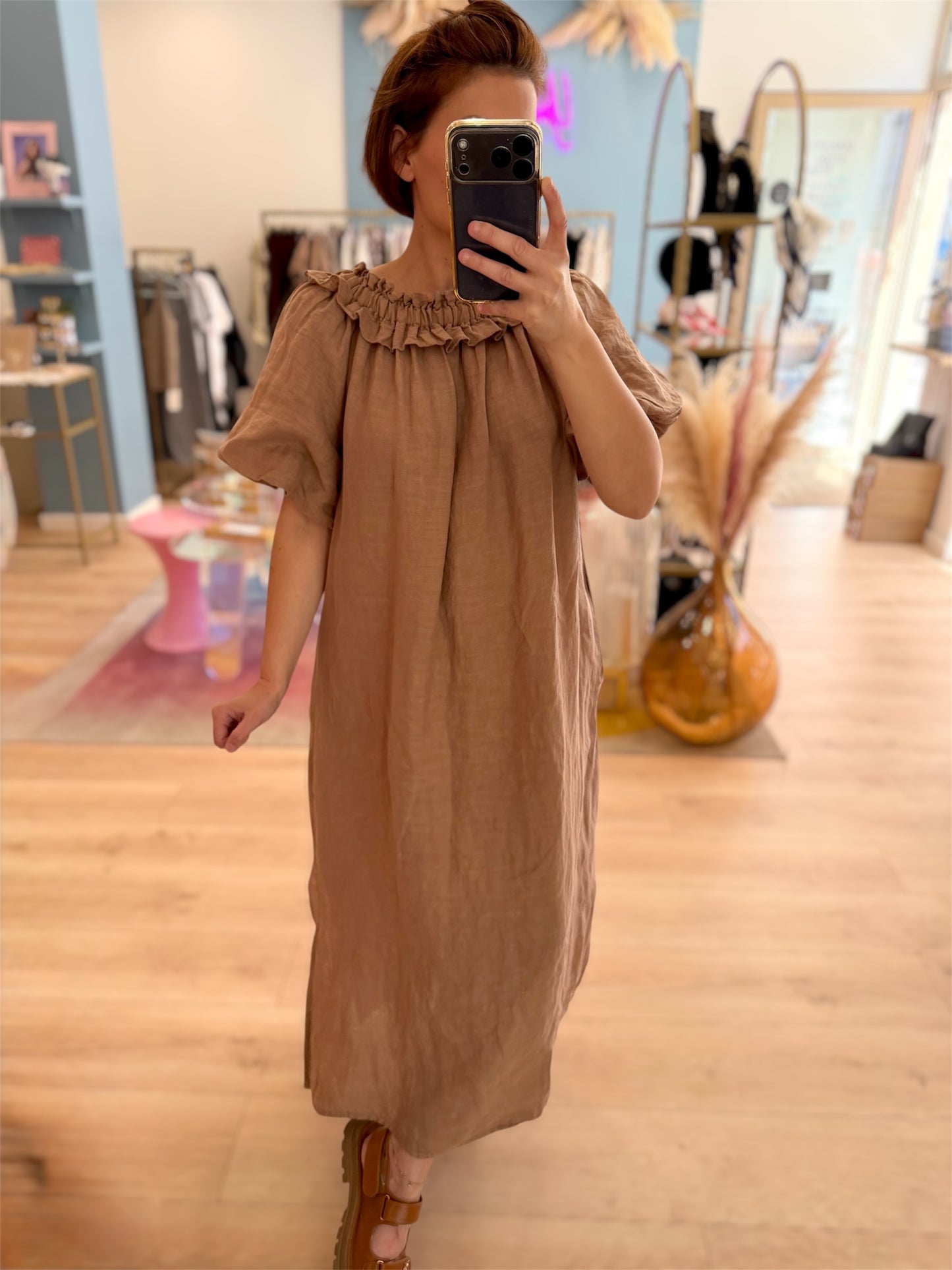 Robe Linette Camel