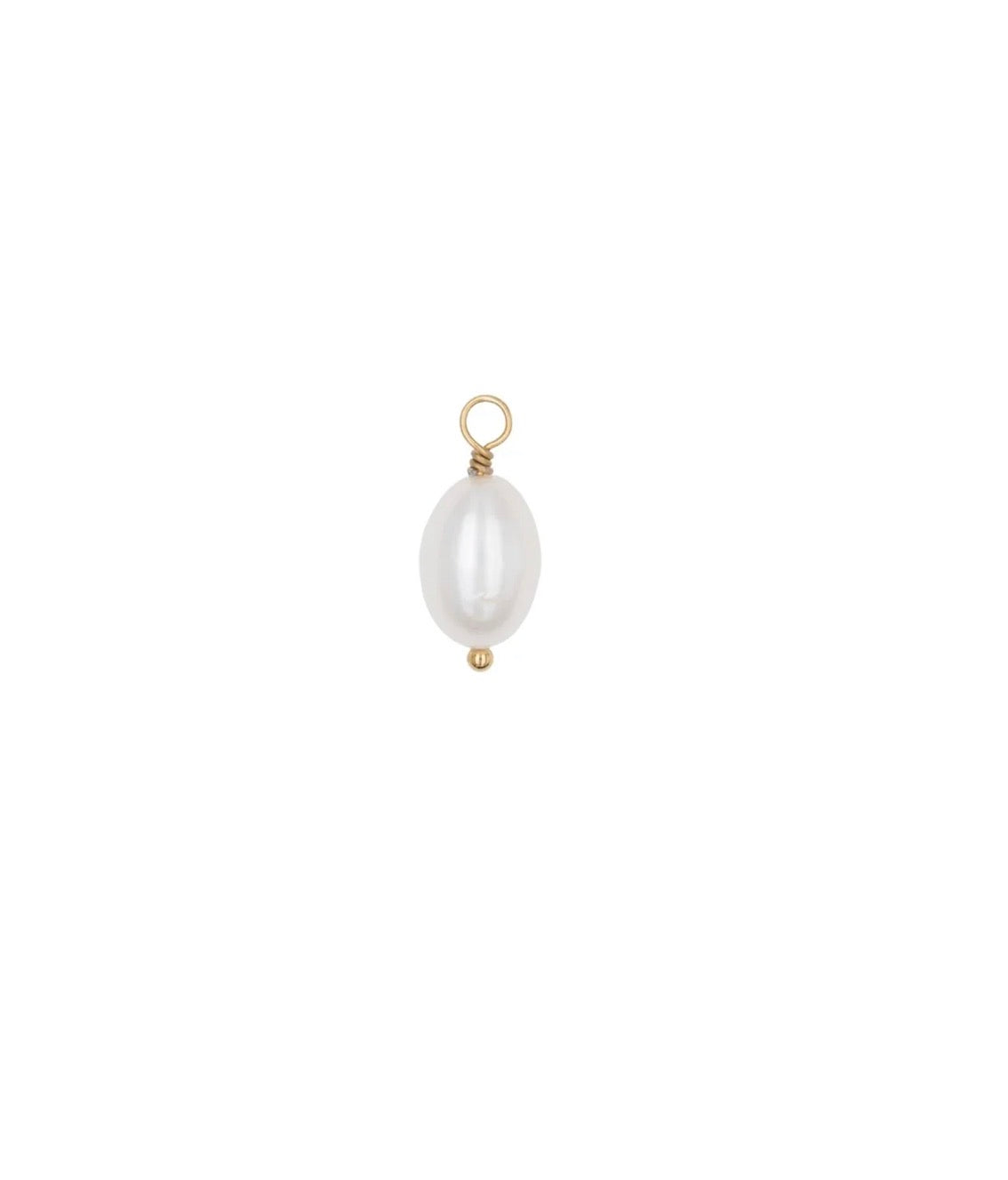 Pendentif perles de culture ovale 13,5*16,5mm